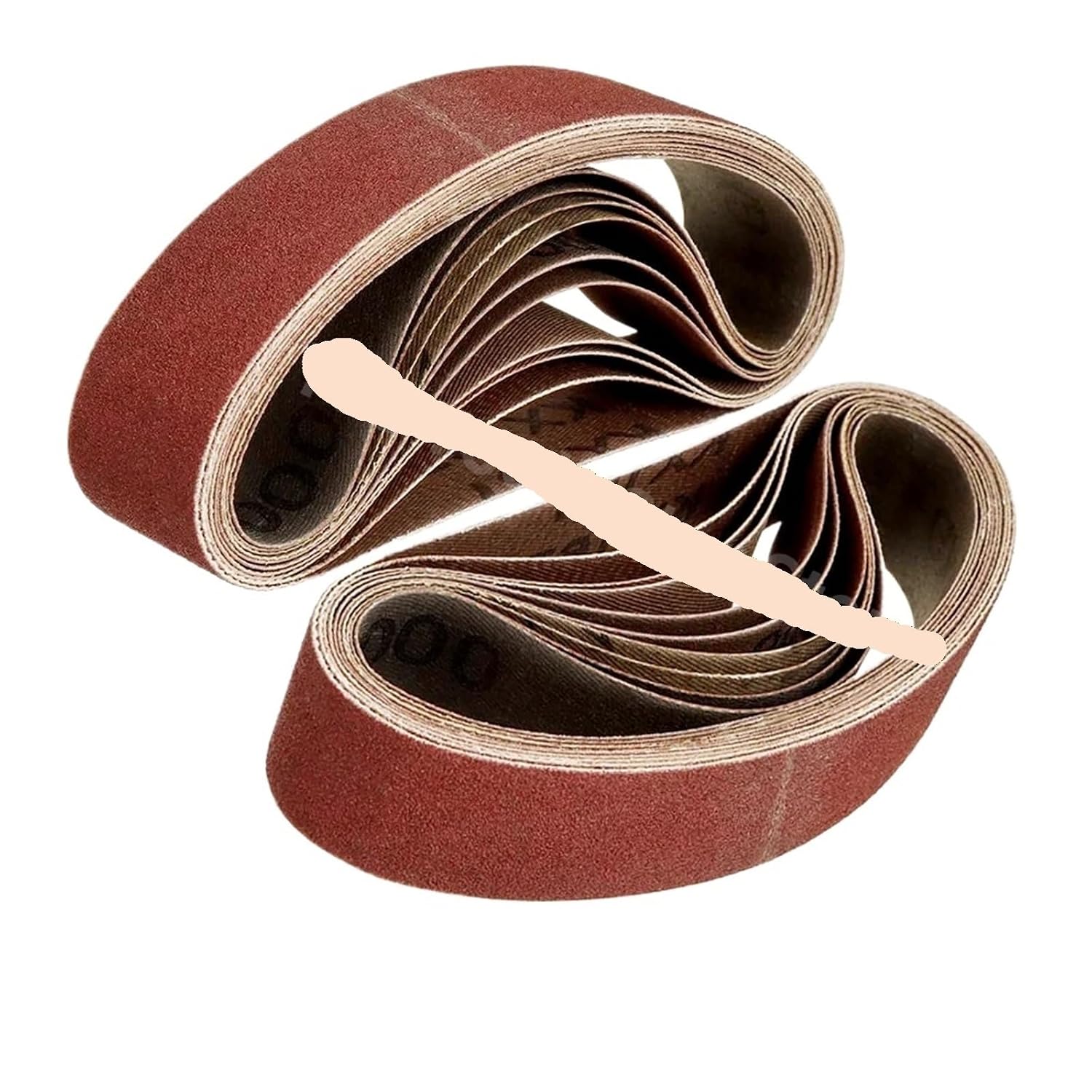 20PCS 330 * 30mm Sanding Belts 40-1000 Grits Wood Soft Metal Polishing Sandpaper Abrasive Bands for Belt Sander Tool(20PCS 40 Grit)