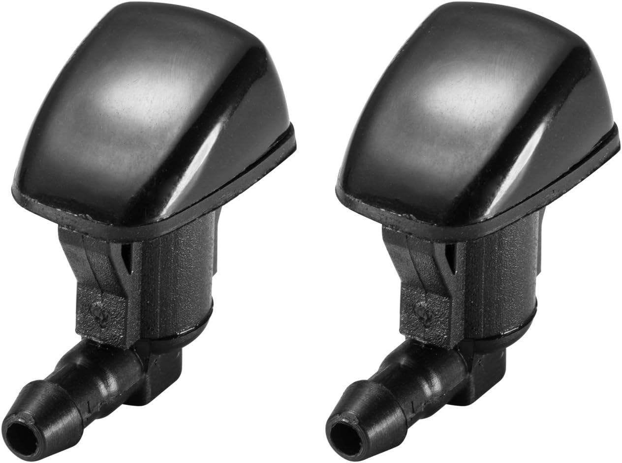 2PCS Front Windshield Washer Nozzle Jet Kit Fit for 2004-2010 Toyota Sienna, 2005-2012 Corolla, 2004-2008 Solara, 2000-2005 Tundra, Replacement for Part # 85381-AE020
