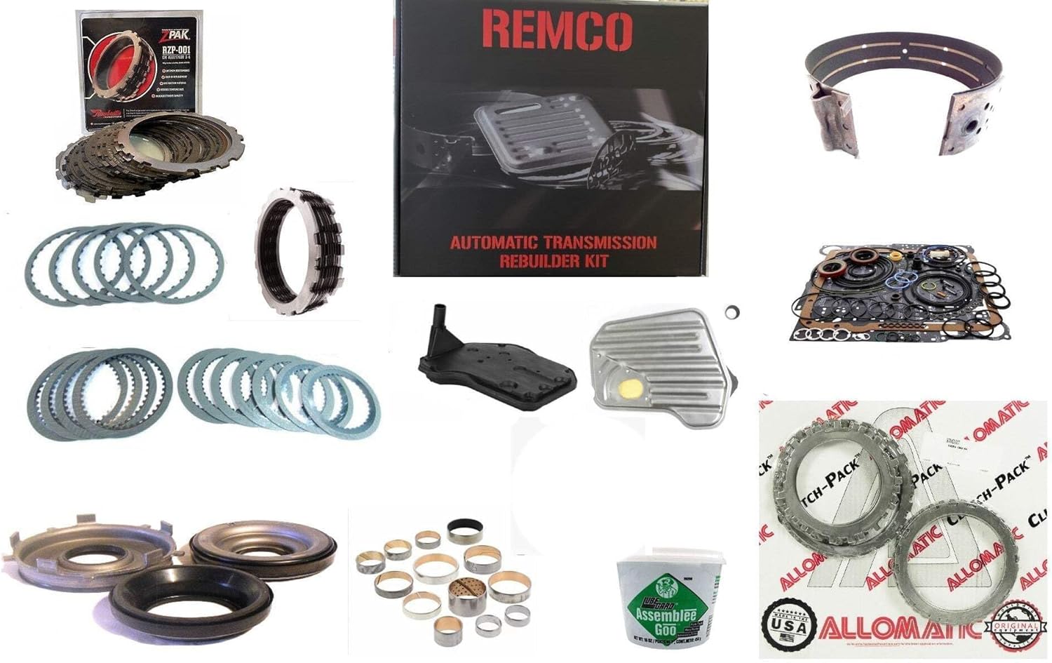 4L60E 4L65E 4L70E [93-13] Automatic Transmission super Kit - Complete Set with Gaskets Seals & Powerpack Frictions with z-pack