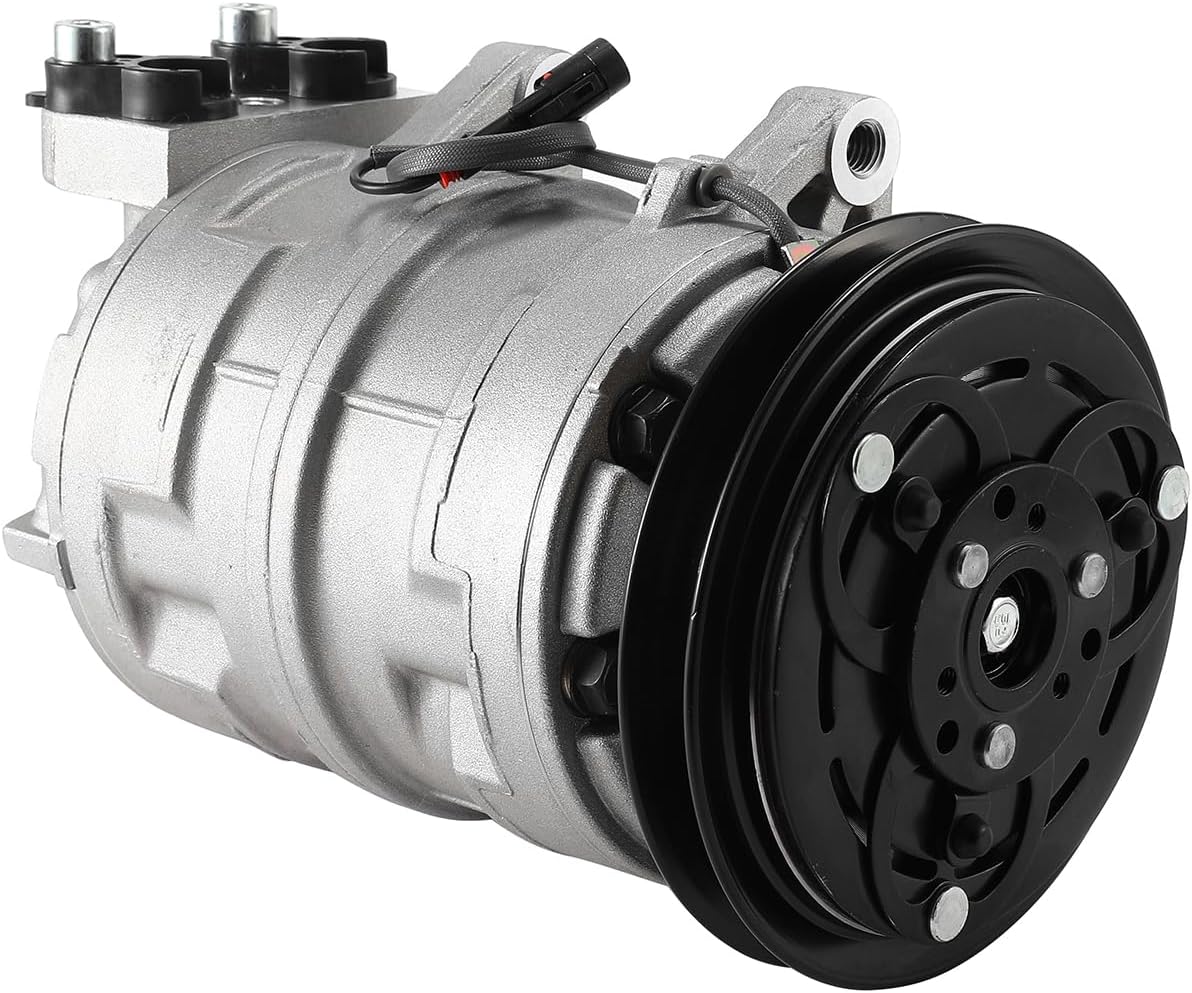 8972513411 AC Compressor for Isuzu NPR NPR-HD NQR 2001-2004 4.8L, Replacement 940-5218 506211-7770 506011-9611, Truck Air Conditioning Compressor
