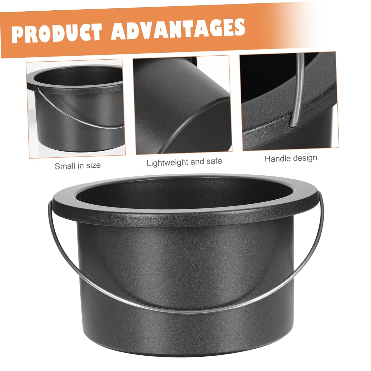 Aluminum Wax Melting Pot Reliable Inner Bowl for Removal Practical Accessory for Candle Making and Hair Removal Non-stick Design Random Color