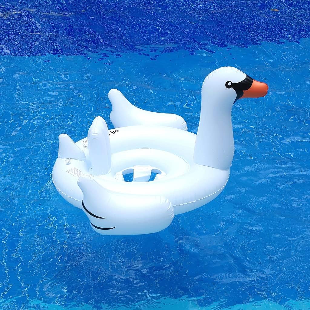 Children's Inflatable Swan Lap is Suitable for Children Over 3 Years Old