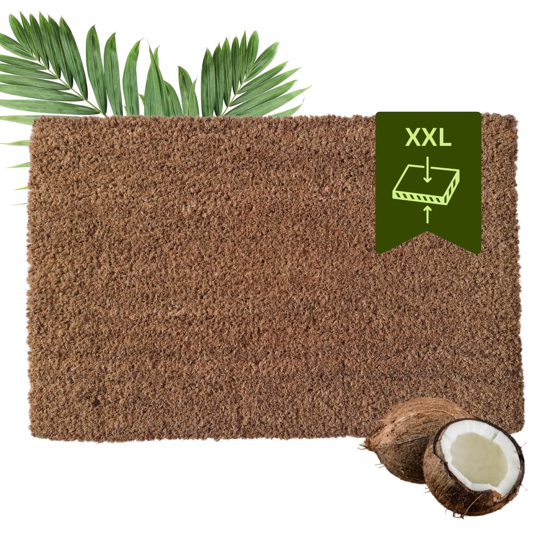 Velours de coco 39 x 59 cm paillasson haute densité nolle brosse
