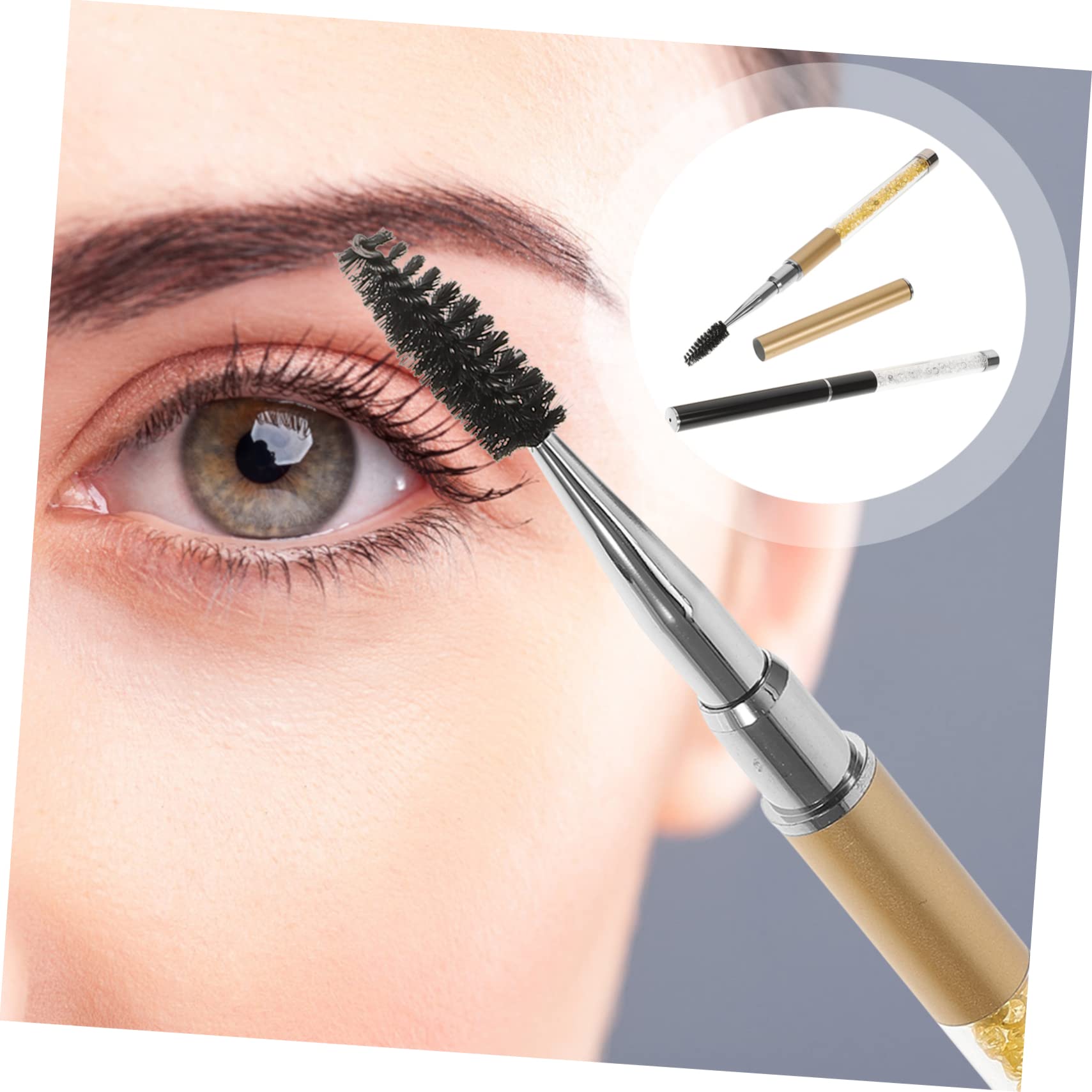 Gogogmee Lash Supplies for Eyelash Tech Eyelash Brush Mascara Wand Lash Set for