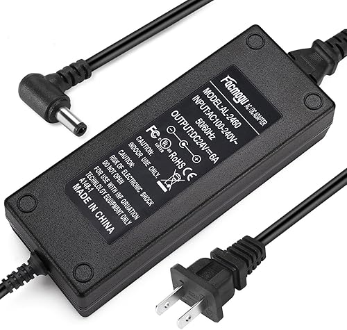 Miniatura 8 de Facmogu Adaptador de fuente de alimentación de 48 V, 2 A, CA 100-240 V a CC 48 V 2 A, interfaz de transformador de 0.217 x 0.098 in y enchufe de
