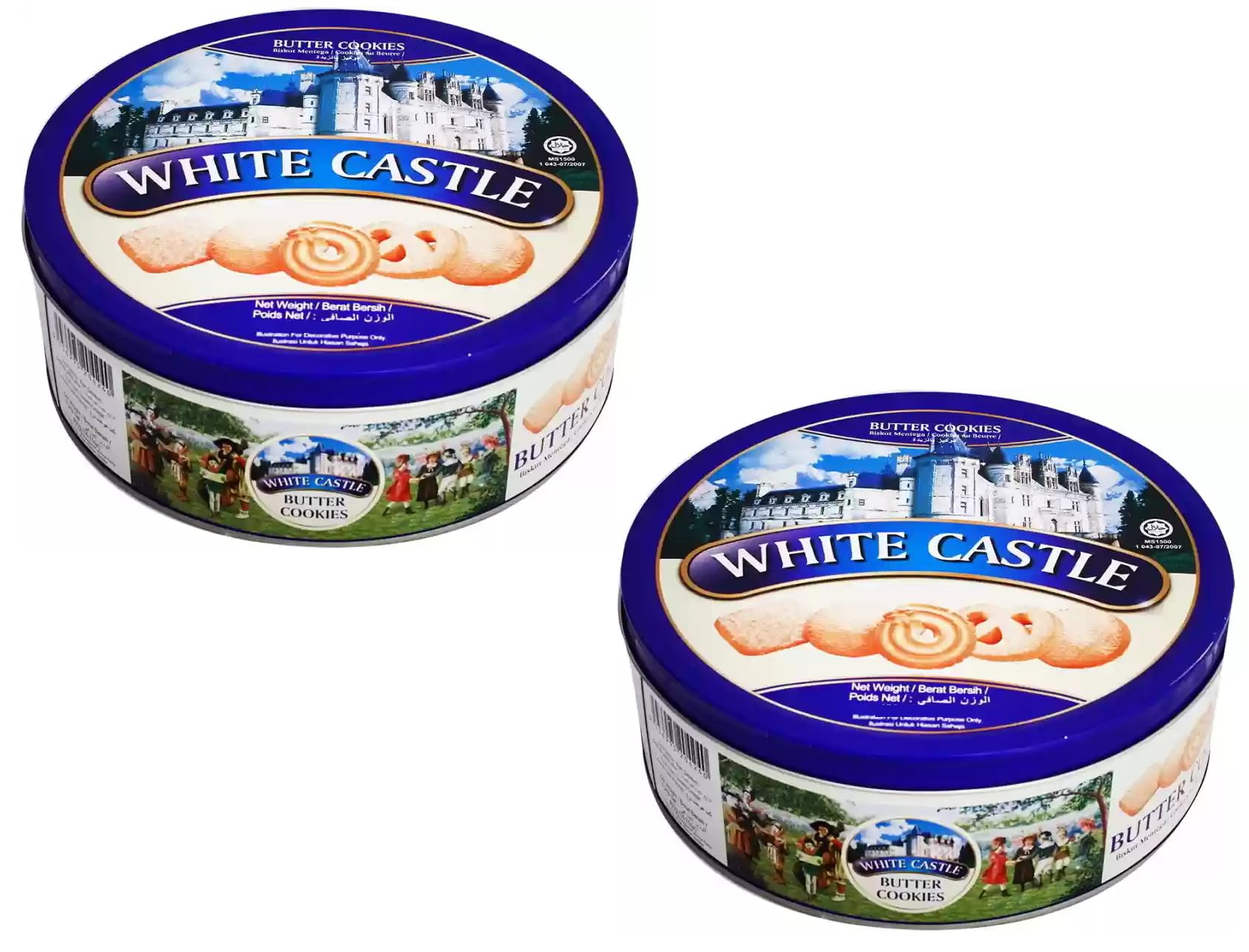 White Castle Butter Cookies, 105g (Pack of 2)