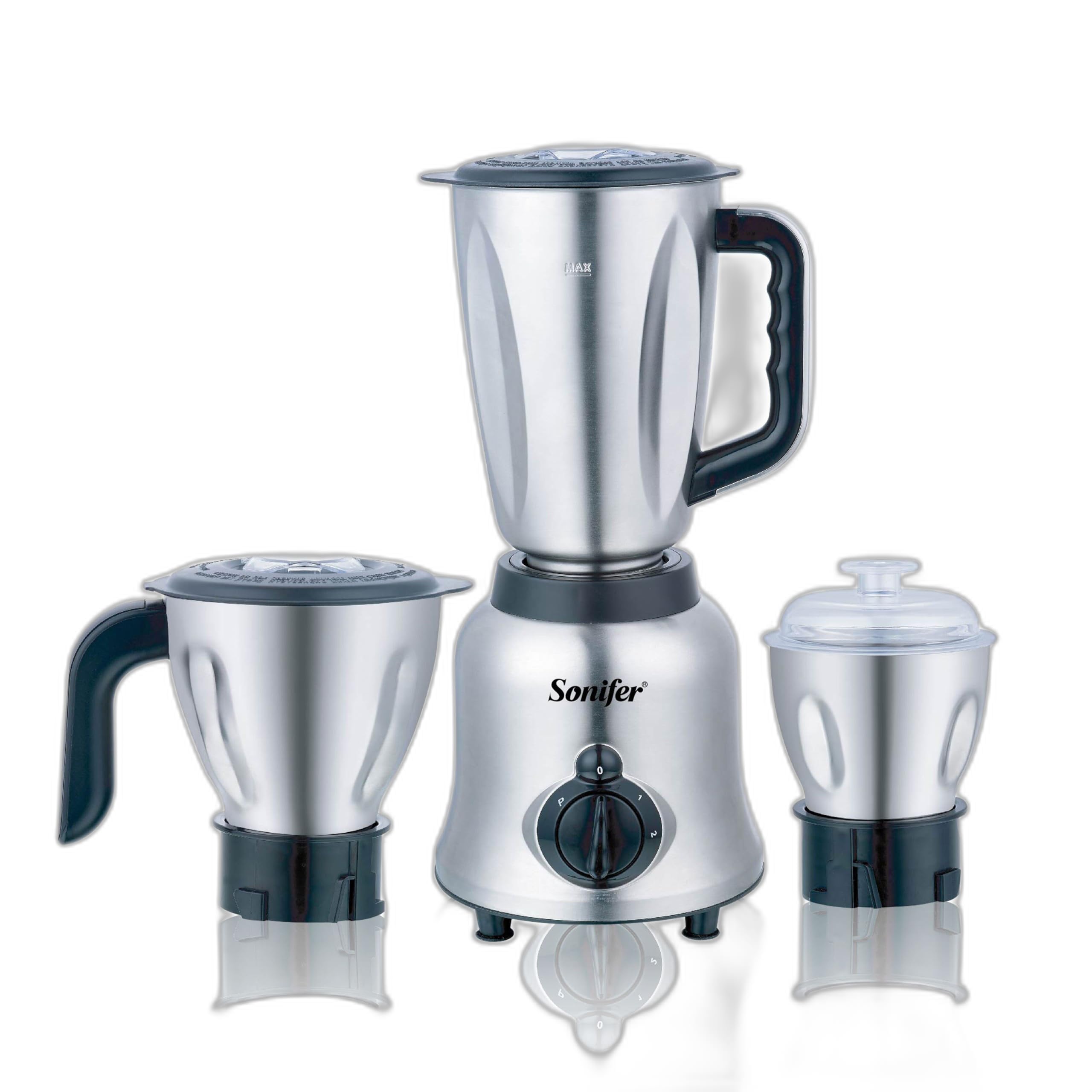 Mann Mart™ Versatile 3-in-1 Food Processor: Blend, Grind & Juice with Powerful Stainless Steel Motor ââ‚¬â€œ Effortless Kitchen Efficiency-image-30
