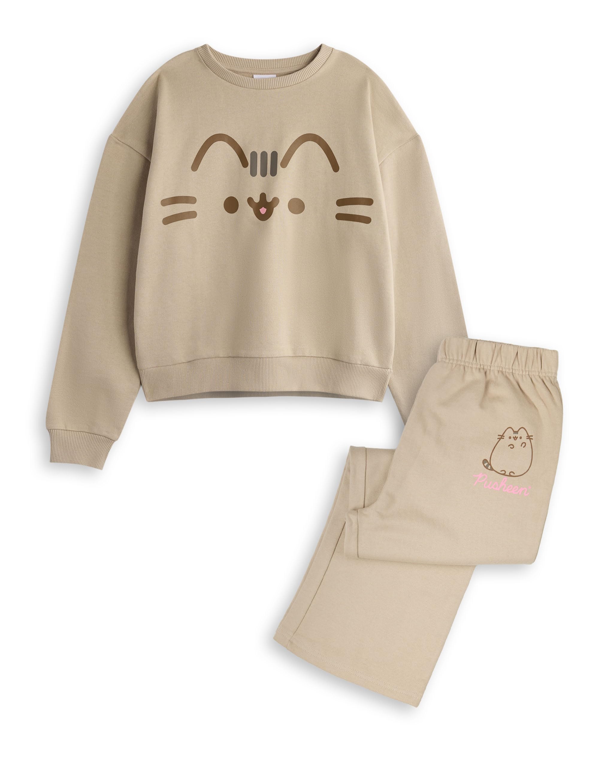 Pusheen The Cat Sandalen Kinder - Braune EVA Slider Für Mädchen