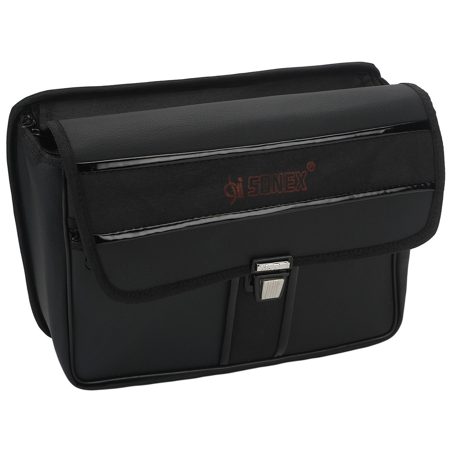 Autofy Side Bag and Metal Clip for All Bikes (Black) - Image 2 thumbnail