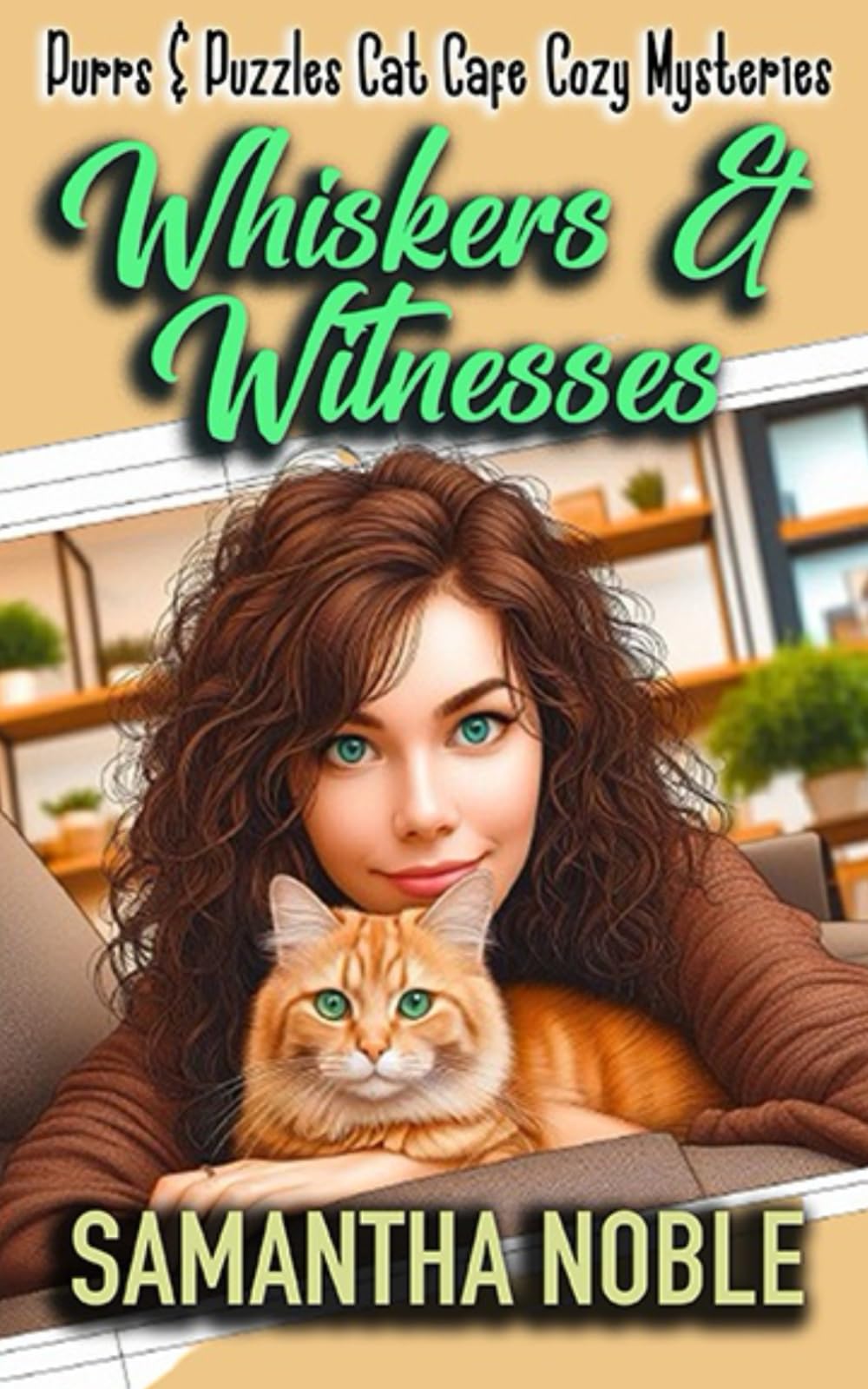 Whiskers & Witnesses: A fast-paced whodunit (Purrs and Puzzles Cat Café Cozy Mysteries)