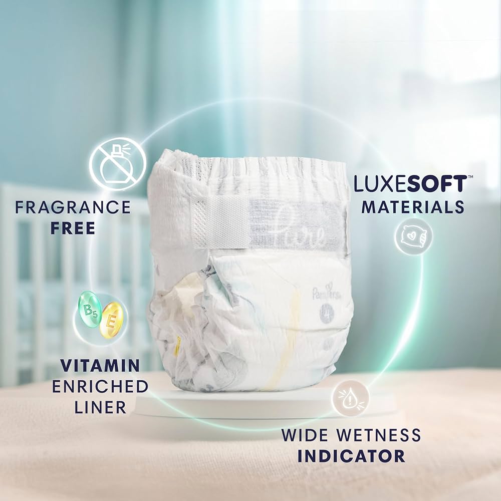 パンパースピュア　オムツ　pampers pure M size Amazon.co.jp: 【パンツ Mサイズ】パンパース オムツ 肌へのいちばん