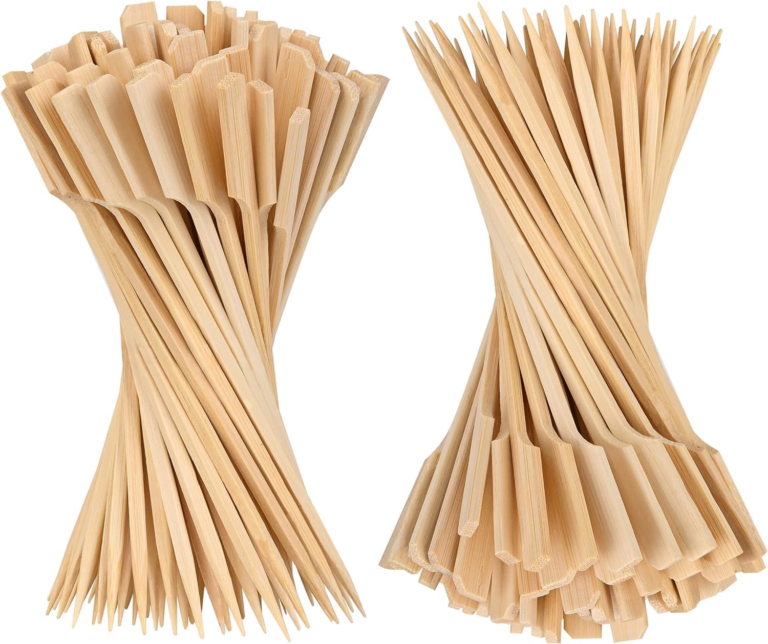 Bamboo Skewers 12 Inch,200 PCS Cocktail Skewers,