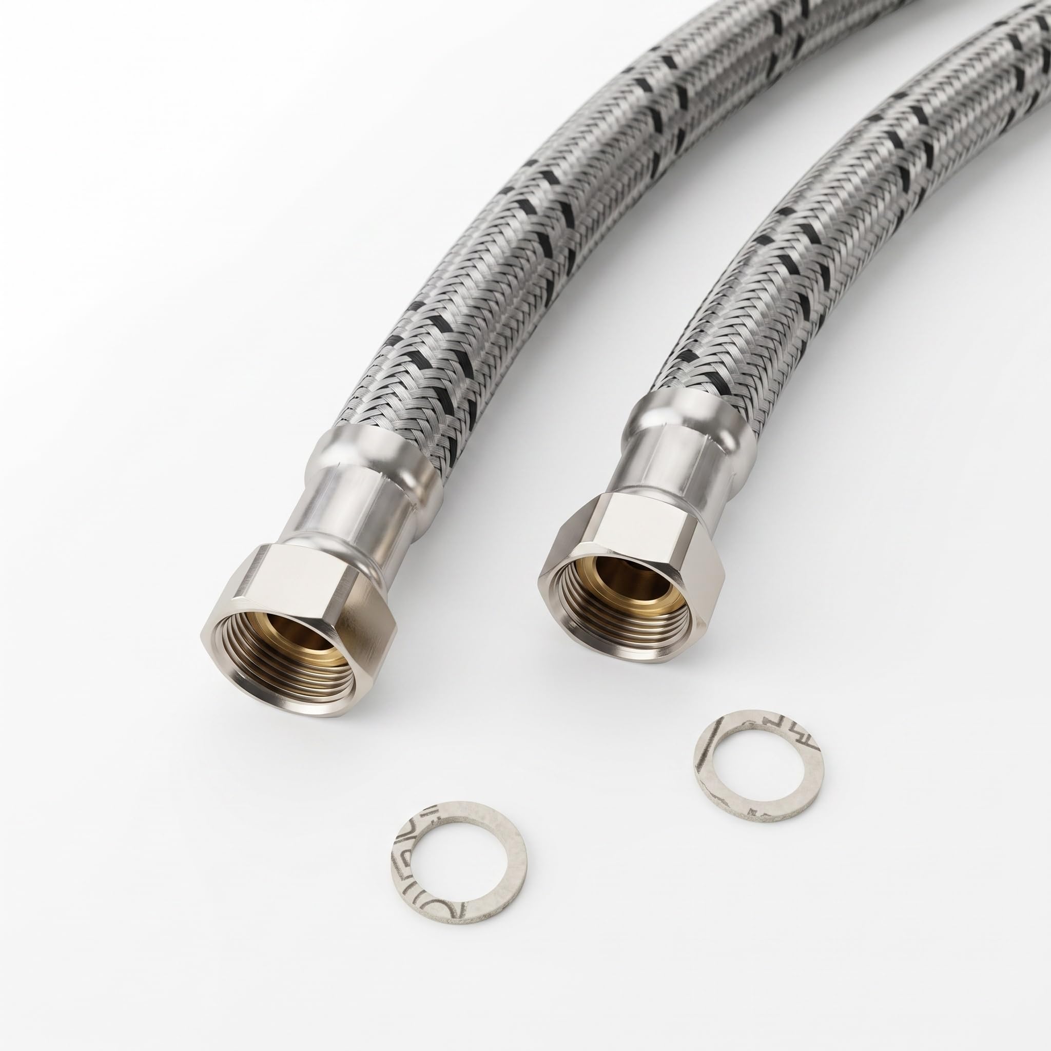H2O-Flex® DN25 Flexschlauch diffusionsdicht, 1"ÜM x 1"ÜM, PN10, 60cm