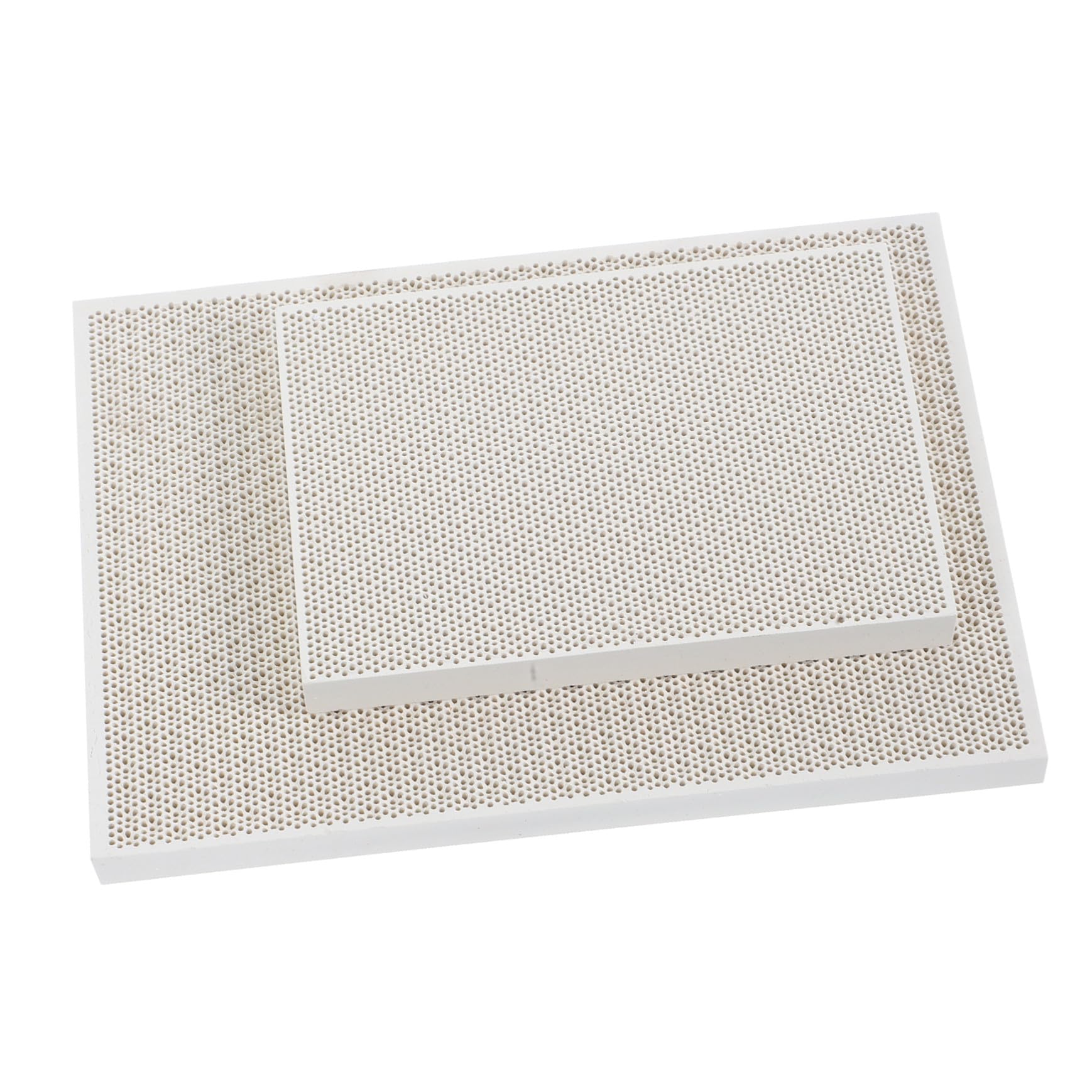 Placa de Soldadura para Joyería DIY de Panal 2 Piezas de Cuarzo | Color Plata, para Fabricación y Reparación de Joyas Metálicas, Formato Nido de Abeja