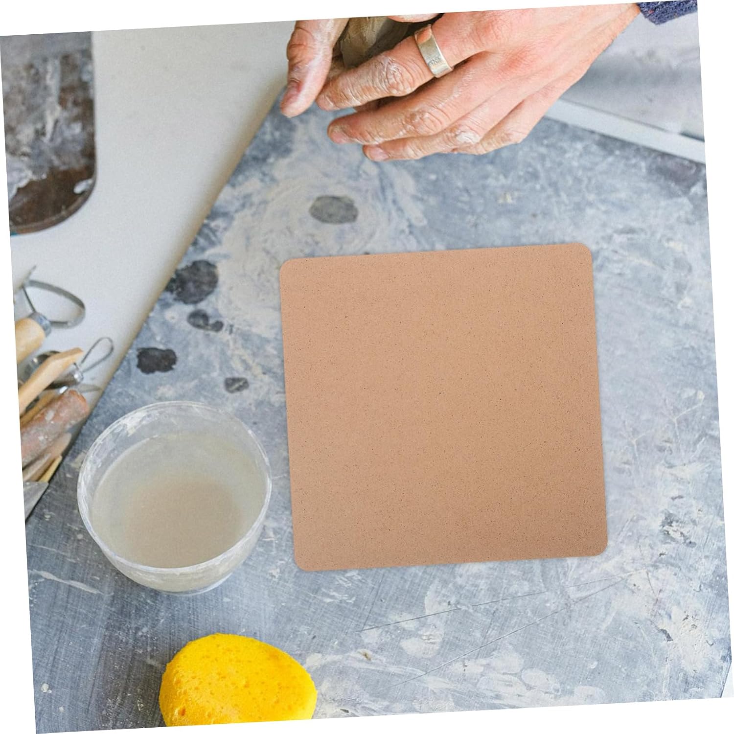 10pcs Clay Board for DIY Crafting Air Dry Clay Art for Handmade Projects and Creative Artwork