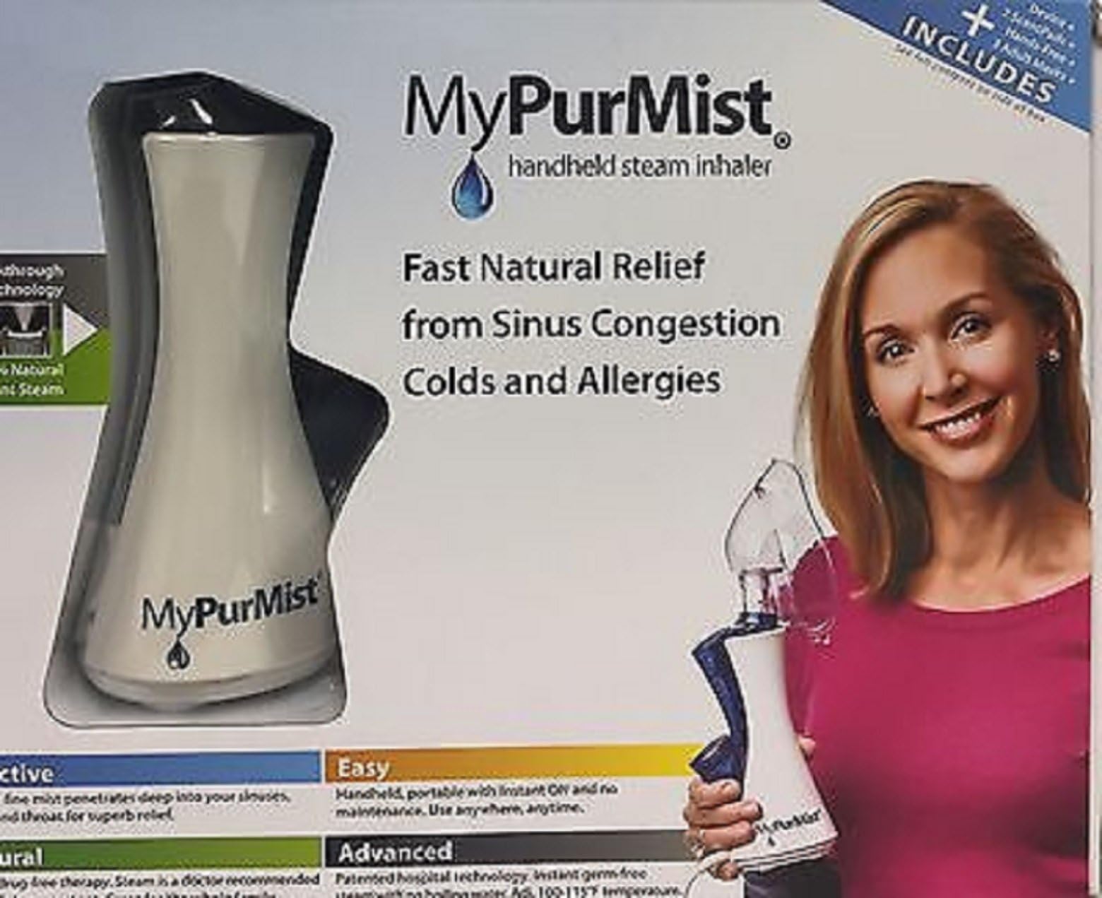 MyPurMist Handheld Steam Inhaler