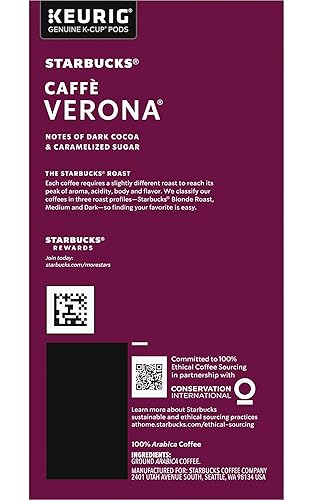 Miniatura 7 de Capsulas tipo K Starbucks de Caffé Verona para máquinas Keurig.
