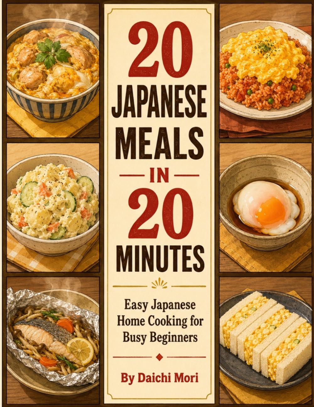 20 Japanese Meals in 20 Minutes: Easy Japanese Home Cooking for Busy Beginners