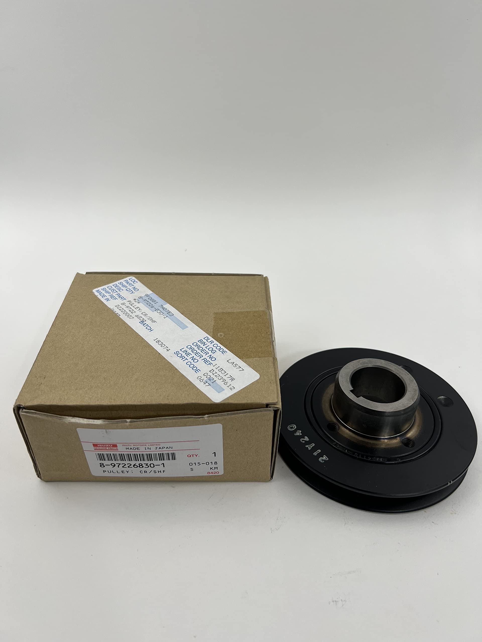 Amazon.com: Genuine Isuzu 8-9722-6830-1 Crankshaft Damper Pulley