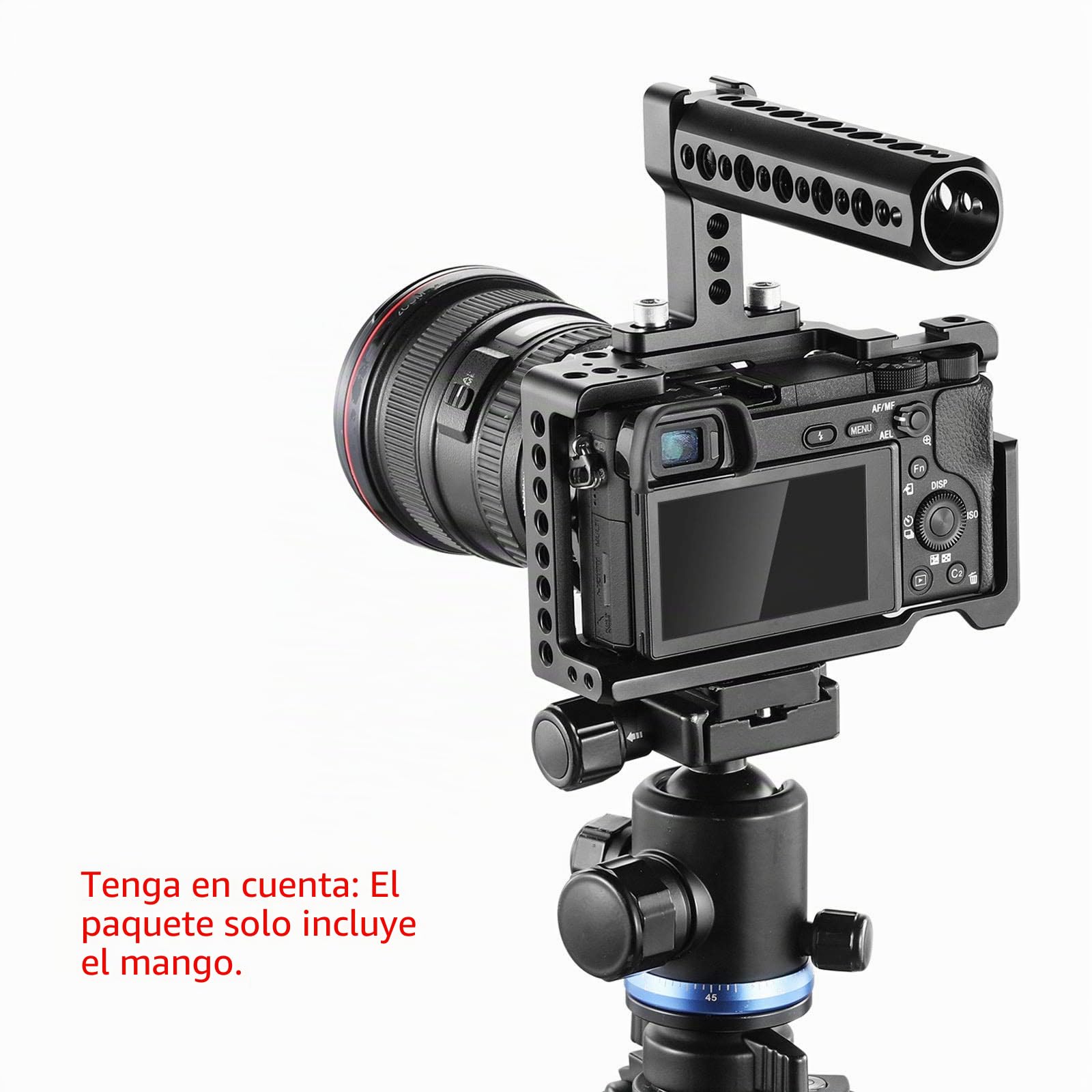 SMALLRIG DSLR Top Handle para la Cámara Cage - 1638