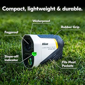 Nikon レーザー距離計 COOLSHOT PRO STABILIZED Nikon Coolshot Pro Stabilized Laser Rangefinder for Golf for