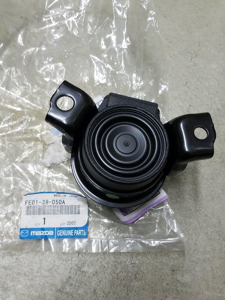 Genuine Mazda FE01-39-050A Engine Mount Rubber, Left