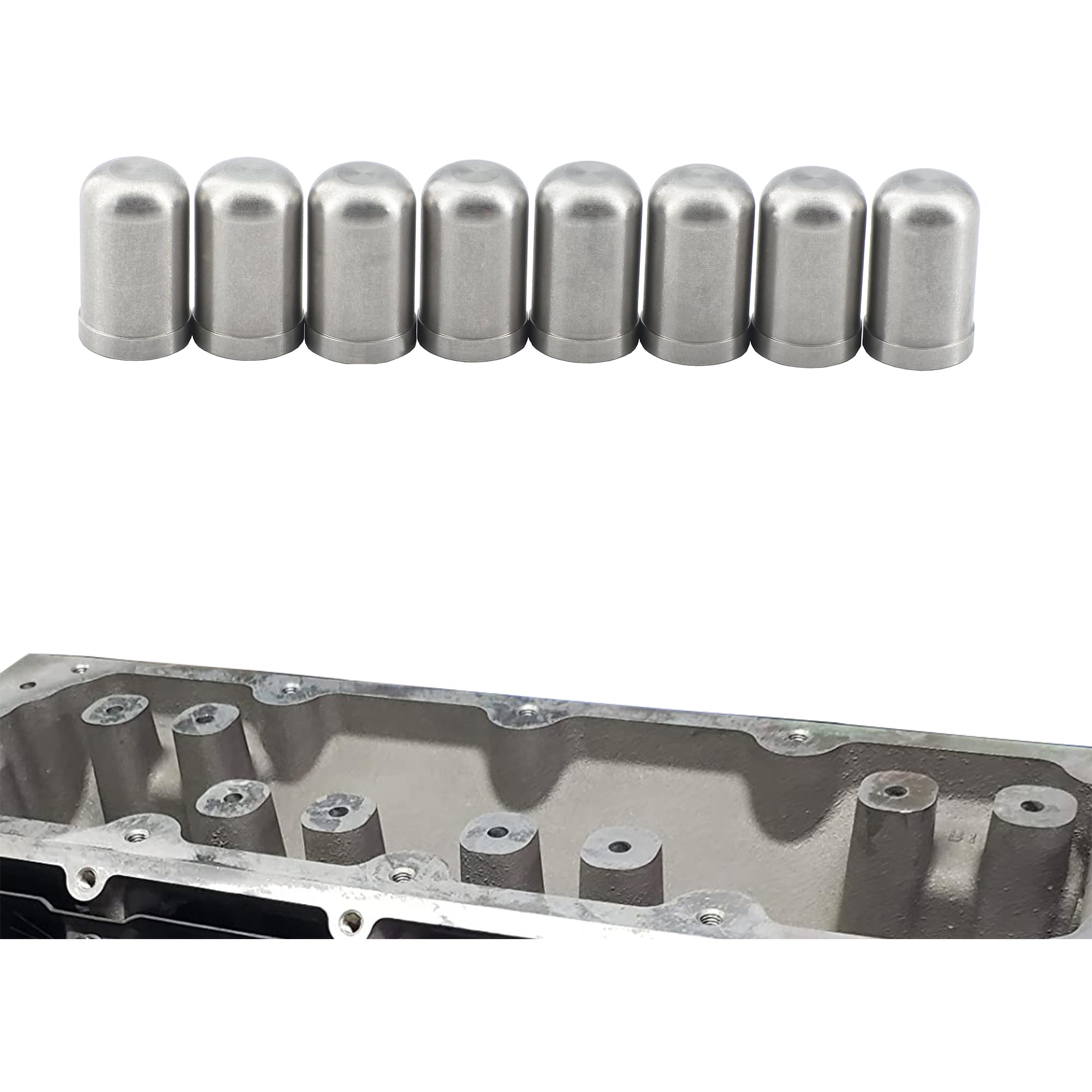 GJYSYP Oil Valley Plugs for Non-AFM GM Engines Displacement Ranges 4.8, 5.3, 6.0, 6.2 Liter Engines 2008-2023 LSX Series (LS1, LS2, LS3,LS7 etc.) and LT Series (LT1, LT4,LT5 etc.) Models (8-Pack GJYSYP Oil Valley Plugs for Non-AFM GM Engines Displacement Ranges 4.8, 5.3, 6.0, 6.2 Liter Engines 2008-2023 LSX Series (LS1, LS2, LS3,LS7 etc.) and LT Series (LT1, LT4,LT5 etc.) Models (8-Pack