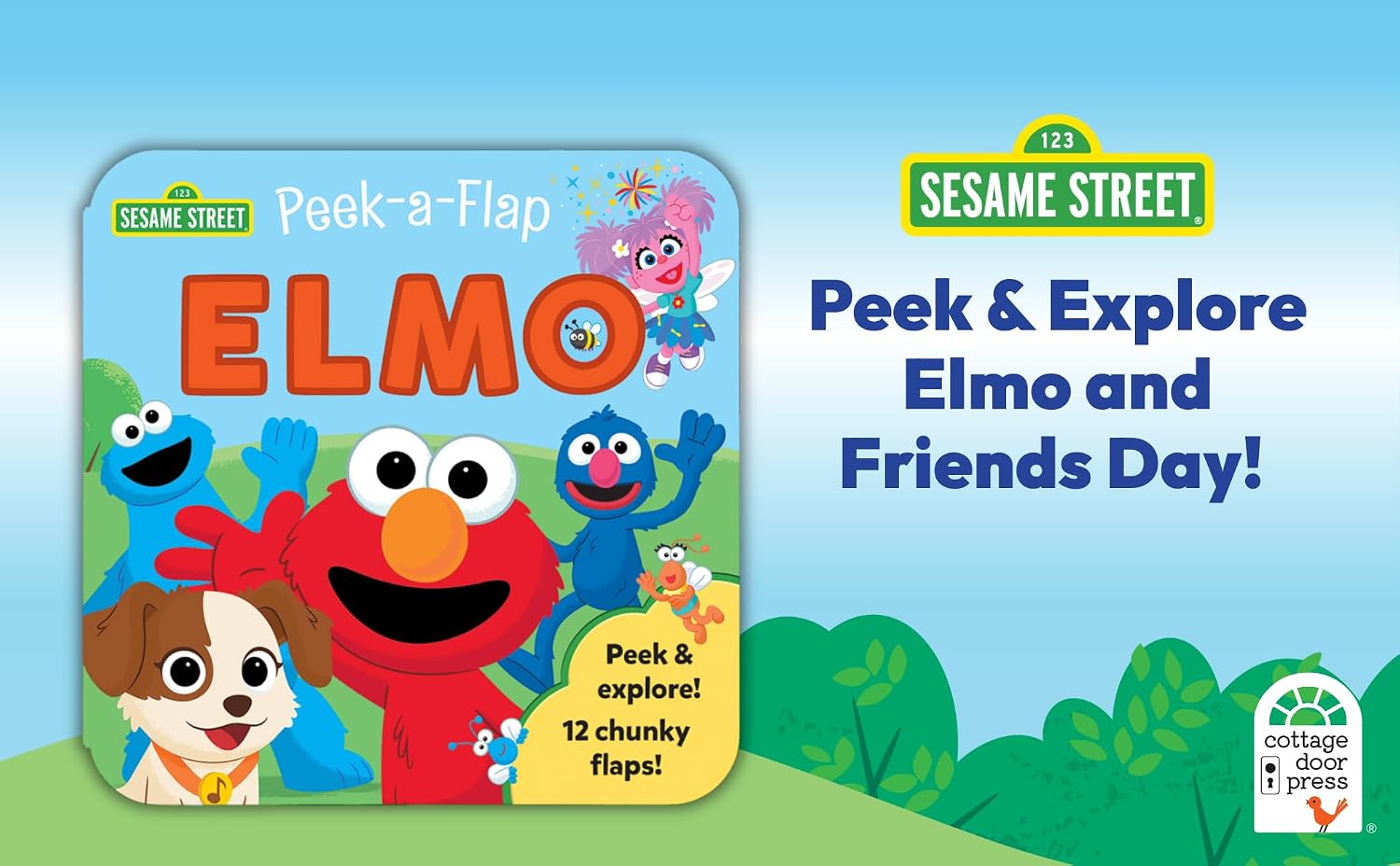 Sesame Street Elmo (Peek-A-Flap)