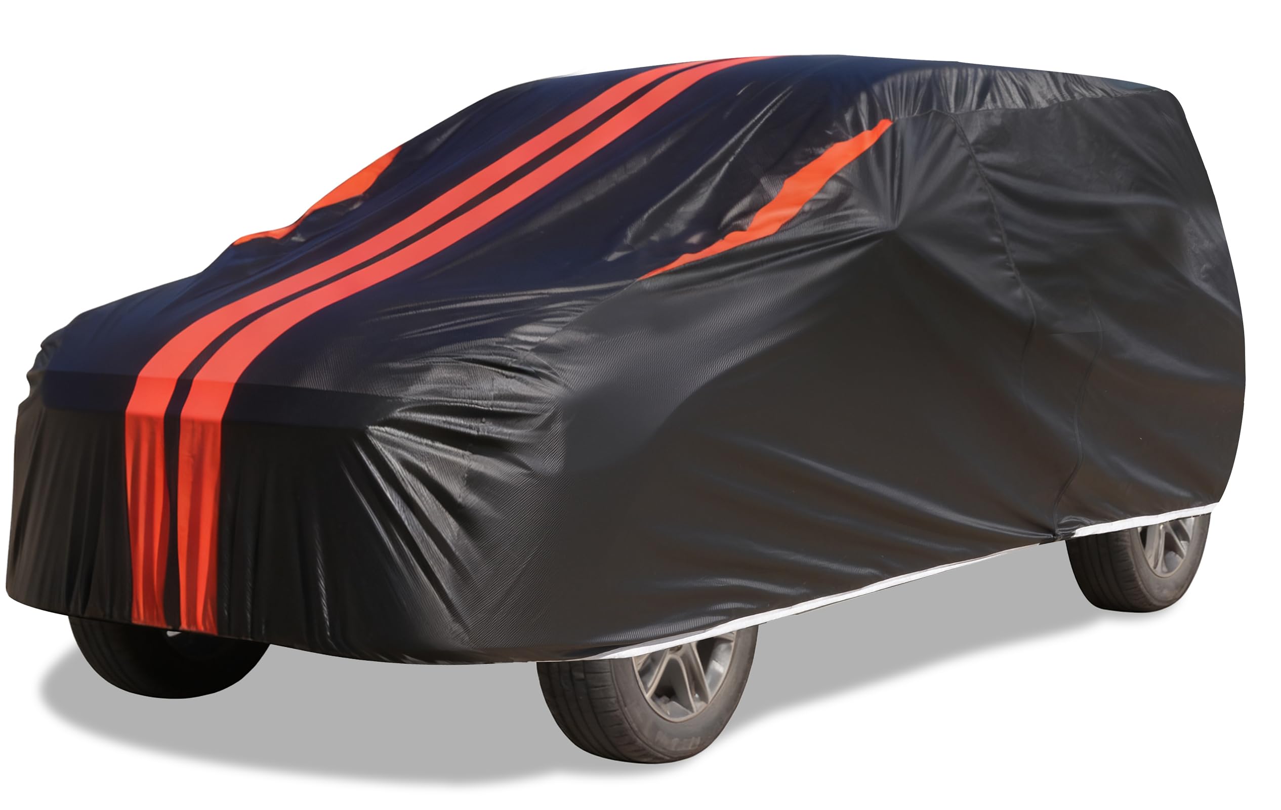 Car Covers for Automobiles, 6 Layers Car Cover Waterproof All Weather, Outdoor Car Cover Sun UV Rain Snow Wind Protection, Full Exterior Cover Fit for 189"(189 * 73 * 65 inch) SUV