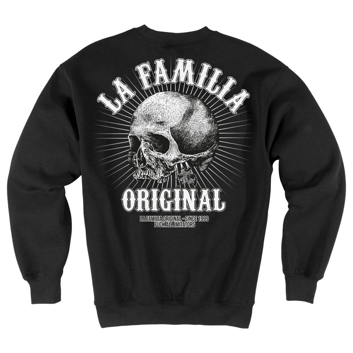 LA Familia Original "Double" męska bluza dresowa czarna