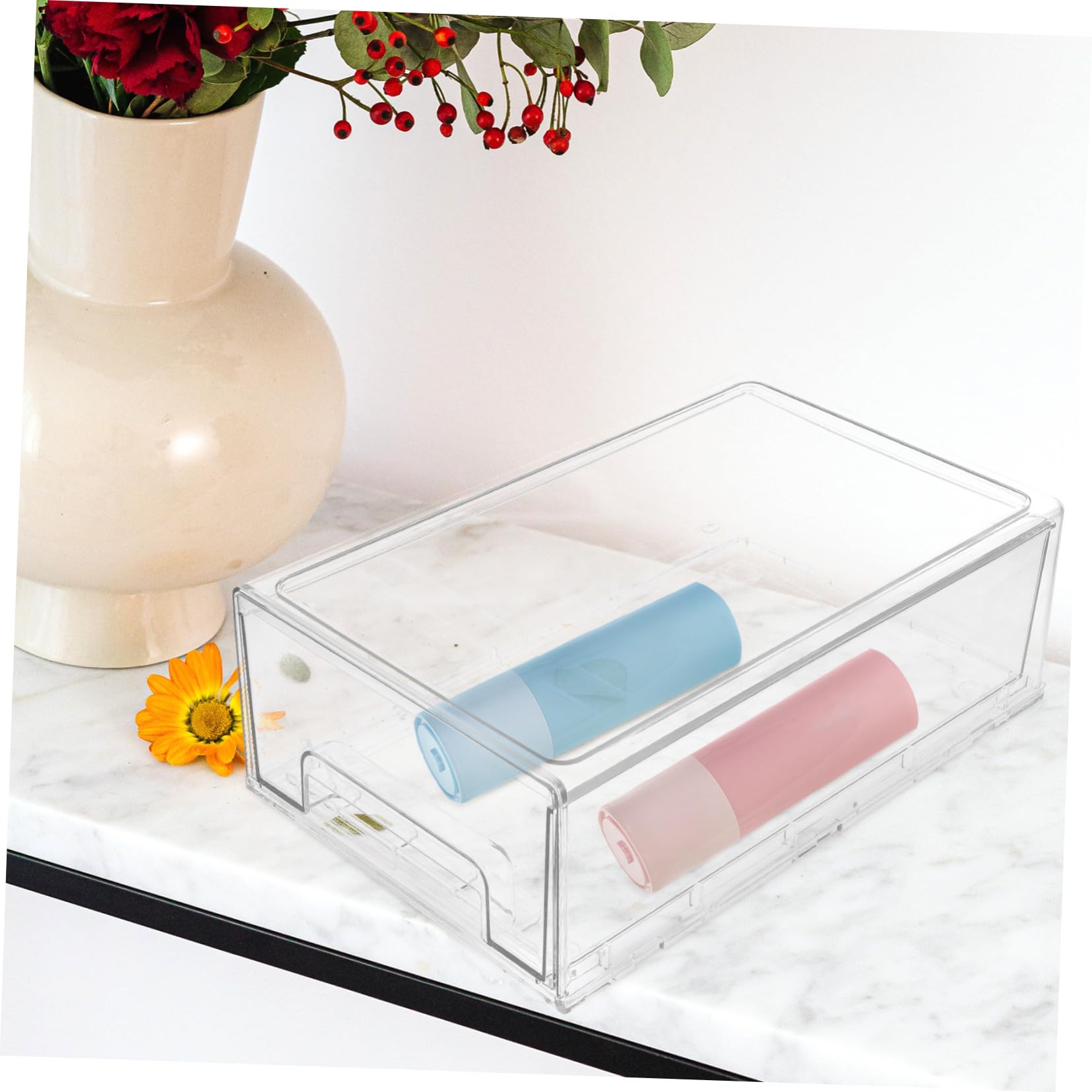 Beaupretty Organizzatore in Pet Resistente alla Deformazione e Facile da Pulire, Design Semplice per Cassetti da Scrivania per Ufficio e Casa