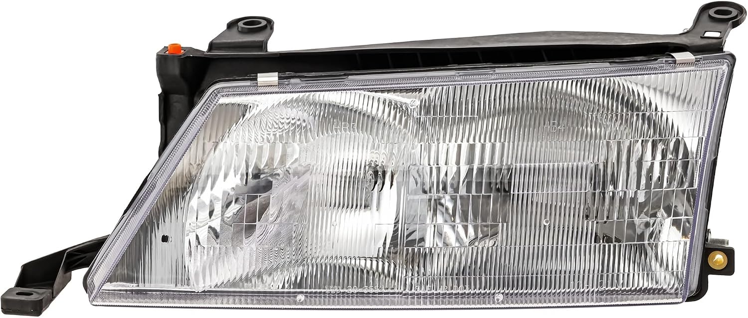 Compatible with 95-97 Avalon Front Halogen Headlight Headlamp Head Light Lamp with Bulb Left Driver Side
