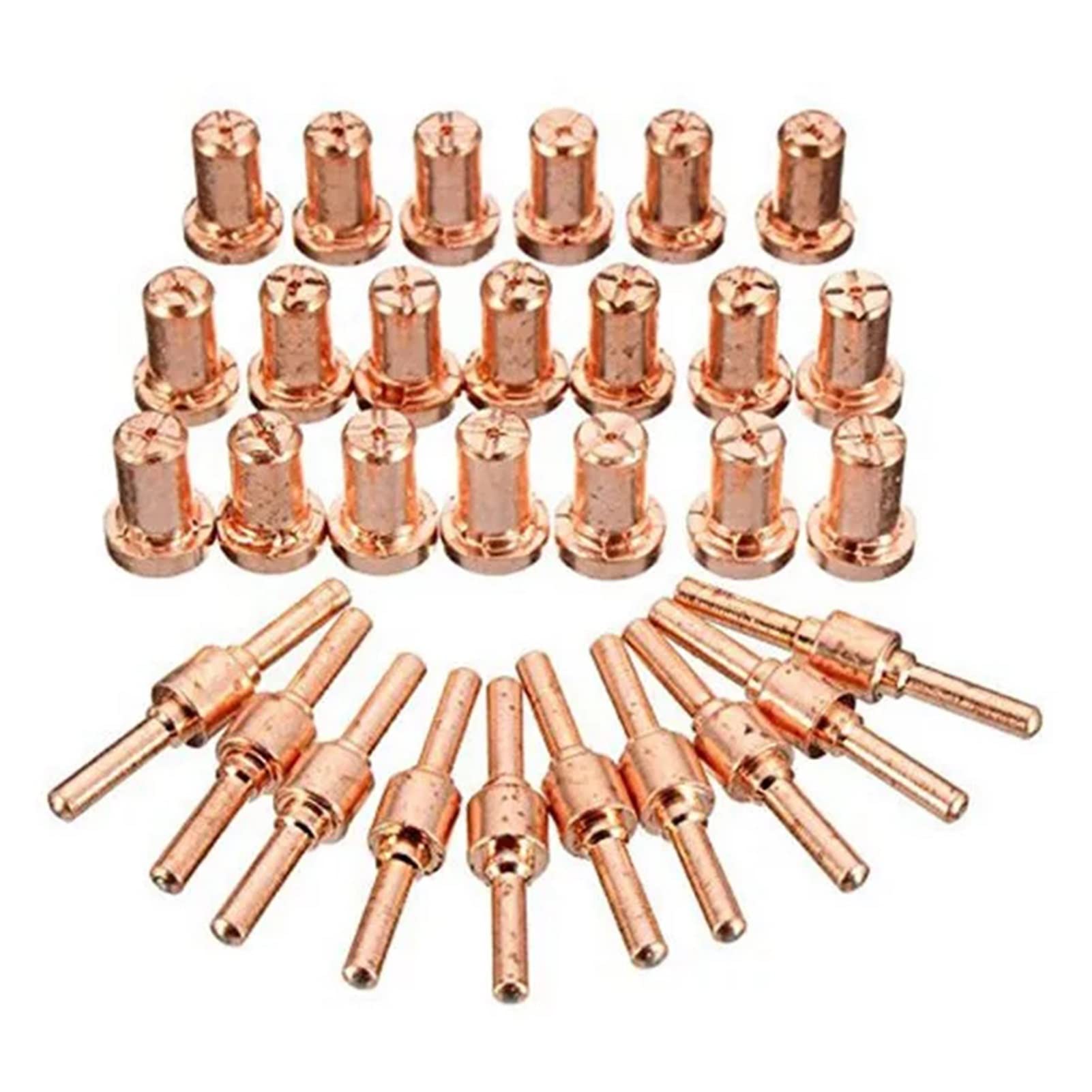 Zgrzewarka Punktowa, 40/65/85pcs L-G-40 PT-31 Materiały eksploatacyjne Cut-40 Cut-50D Pierścienie wirujące elektrody kubki(65pcs)