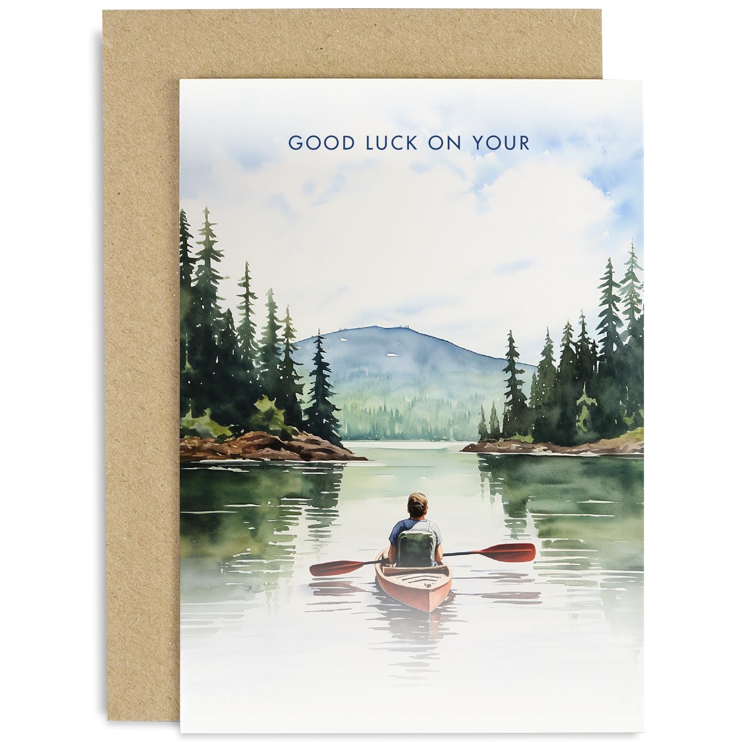 Good Luck Karte ‘New Adventure’ – Lustige Glückwunschkarte Für Neuen Job, Umzug, Ruhestand