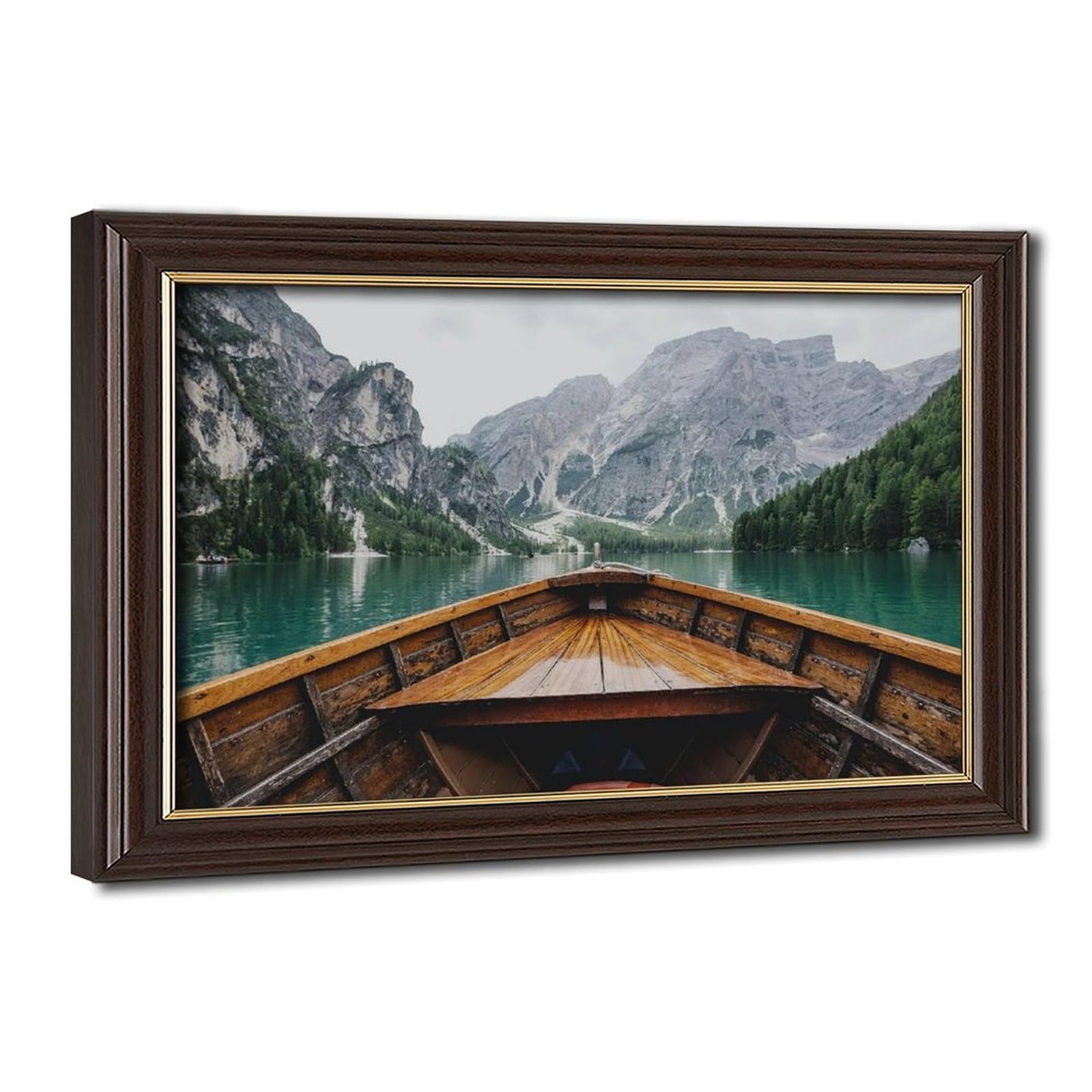 Bareronor Nature Landscape Poster Canvas Poster Wall Art Decor Print Picture Paintings for Living Room Bedroom Decoration 24" L X 36" W