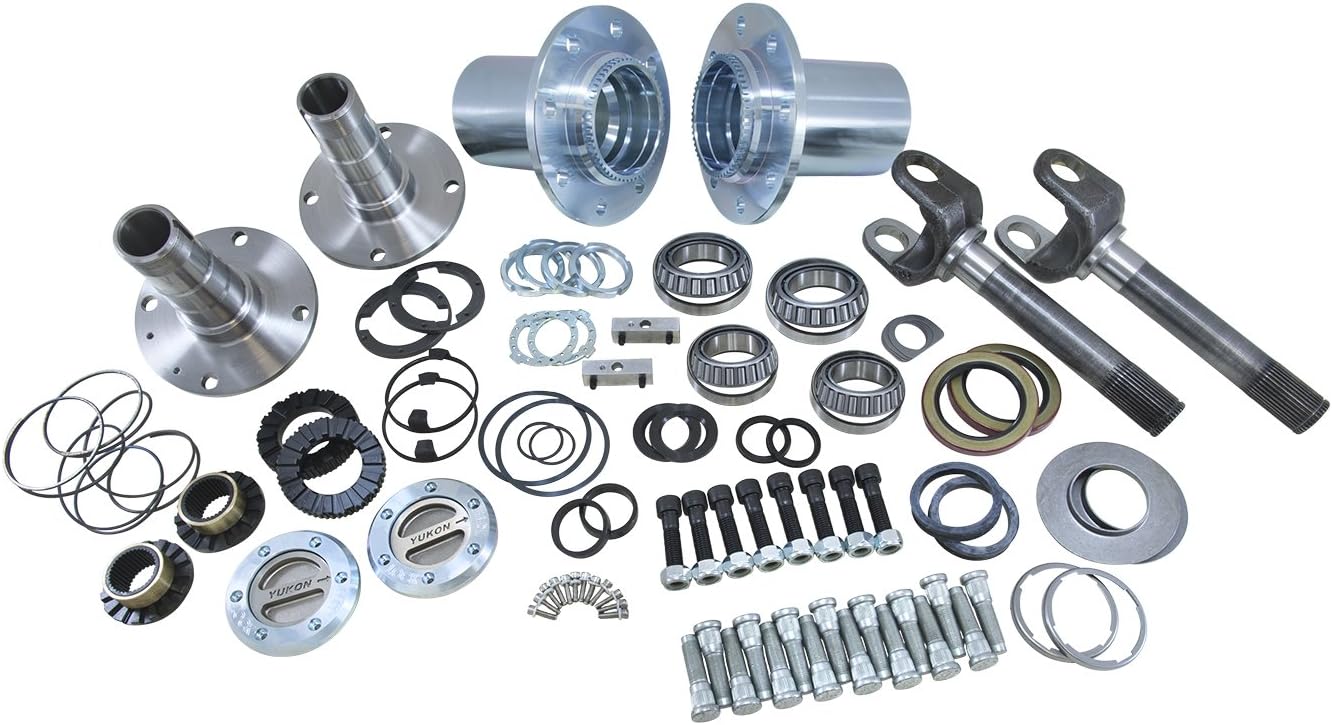 Yukon Spin Free Locking Hub Conversion Kit for Dana 60 & AAM, 00-08 SRW Dodge