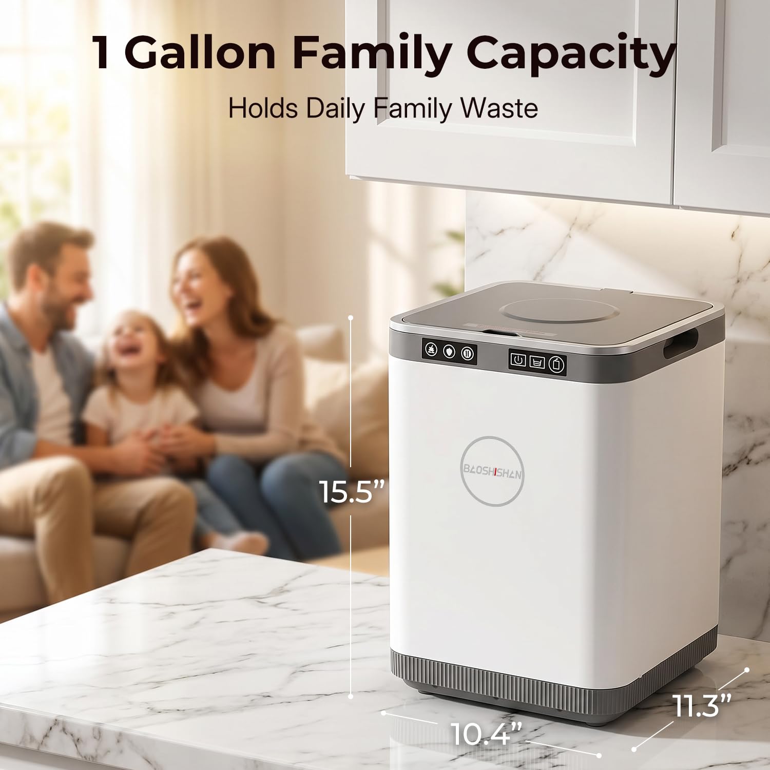 BAOSHISHAN Recycleur électrique de cuisine 4L