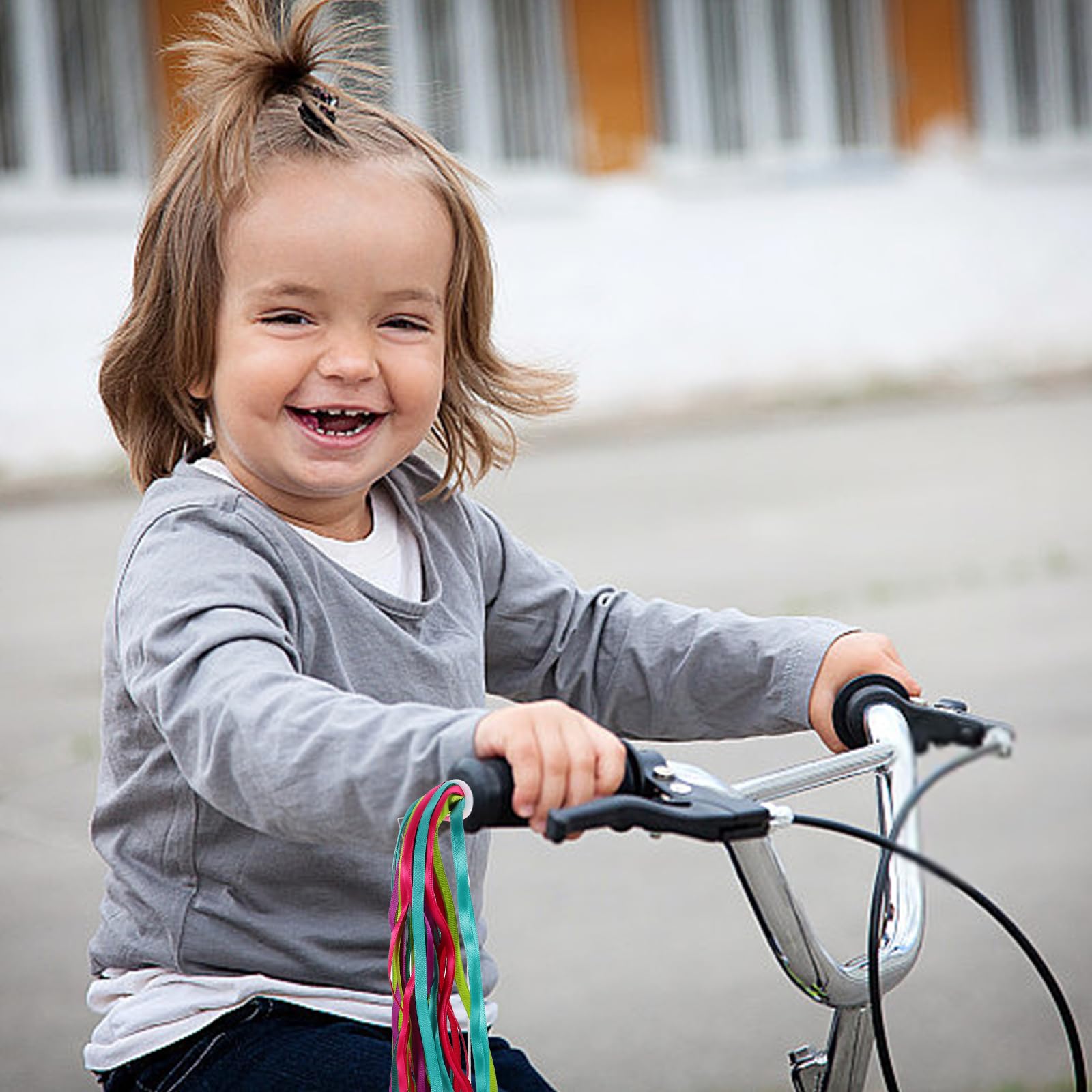 Kids Bike Handlebar Streamers - Colorful Ribbons -5 Kids Bike Handlebar Streamers - Colorful Ribbons -5