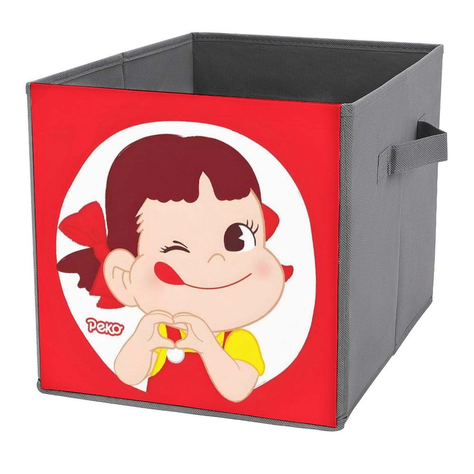 Amazon.co.jp: ペコちゃん 収納ボックス 収納ケース 整理用バスケット 