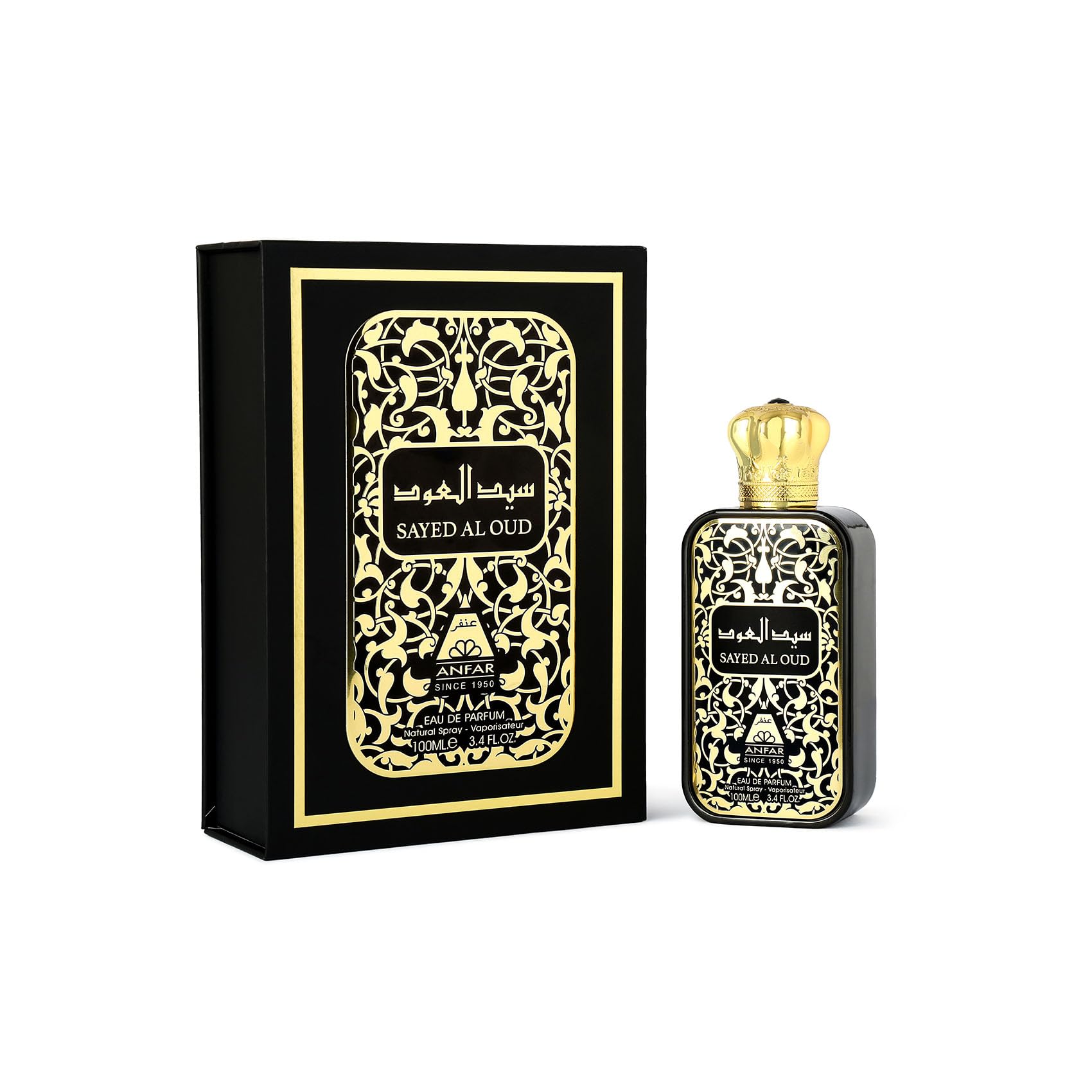 Anfar Sayed Al Oud Eau De Parfum, 100ml, Perfume for Men