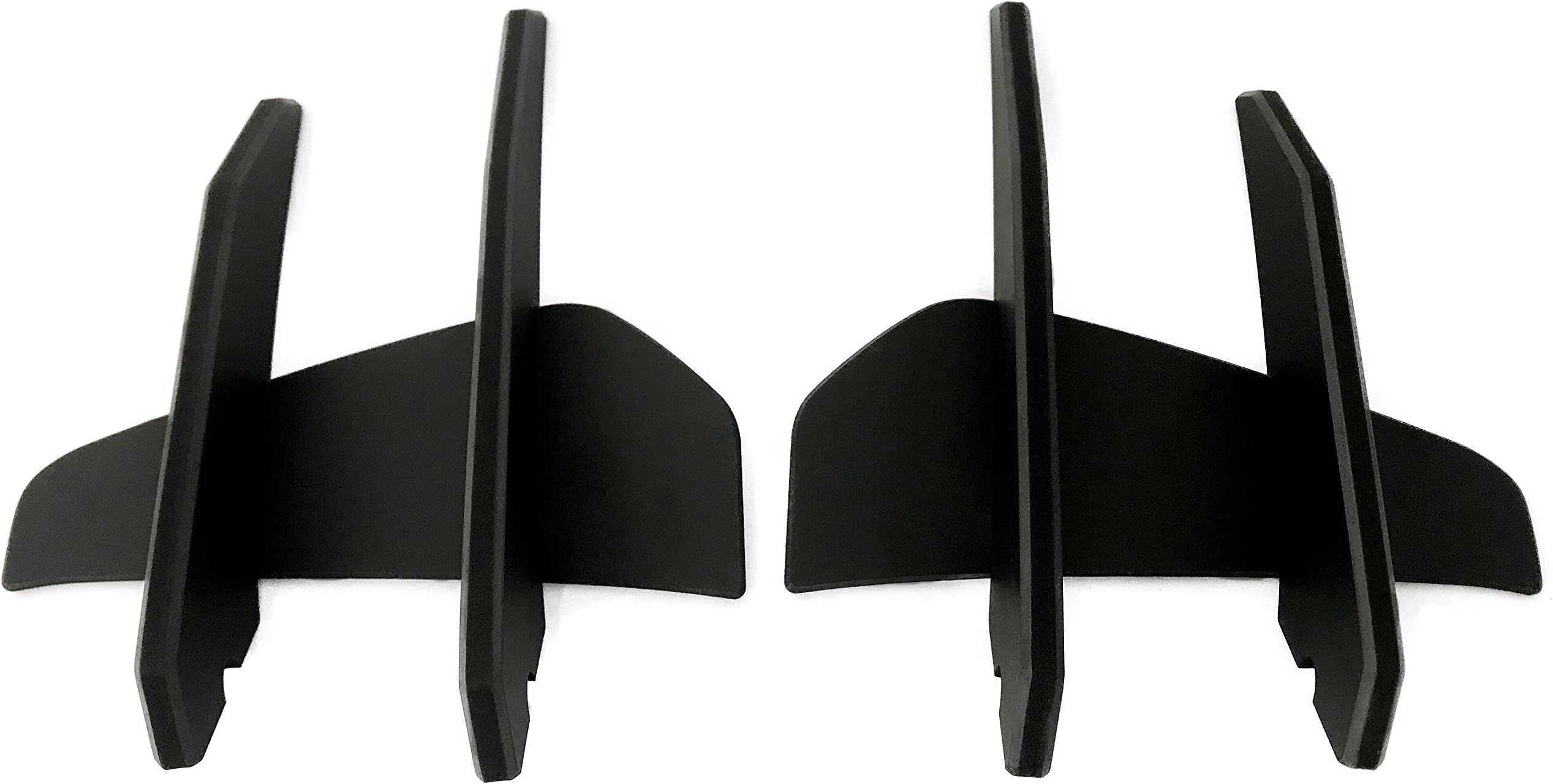 Black Bumper Aero Parts Wing Spoiler Bumper Canard for Kia Stinger 2017 2018