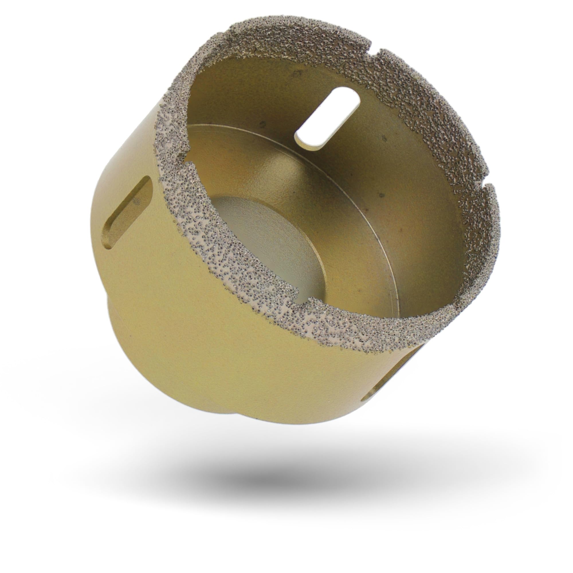 PRODIAMANT Broca de diamante para azulejos de 68 mm para montaje X-Lock, broca seca para gres porcelánico, cerámica y piedra natural, para amoladora angular