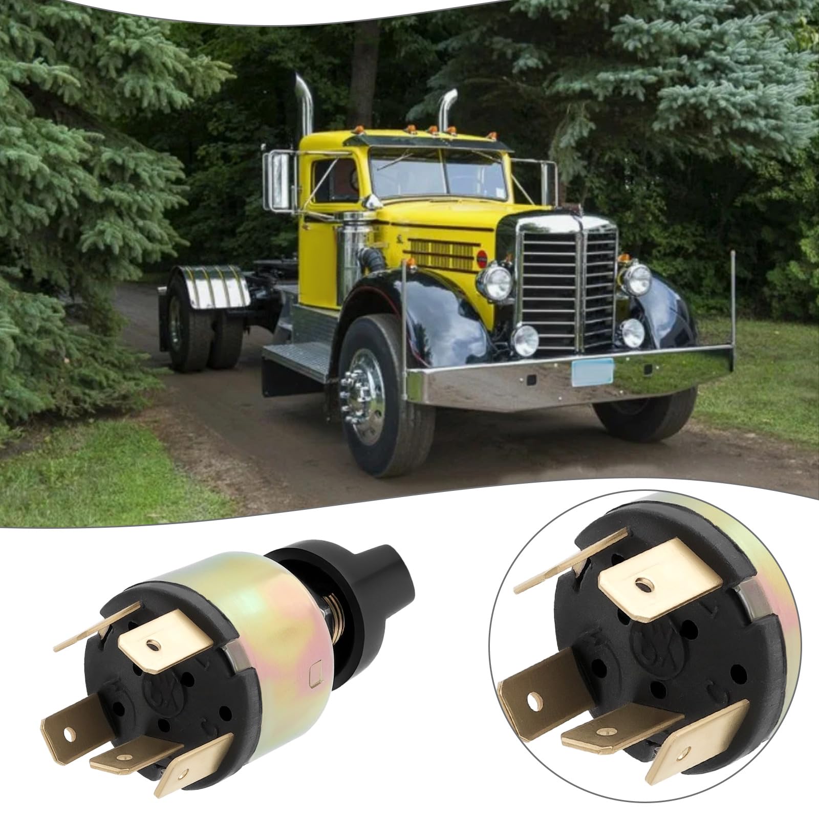 Interruttore Ventilatore 3 Velocità 12V 24V AC Controllo Manopola Rotazione Plastica per Auto Camion 2 Pezzi