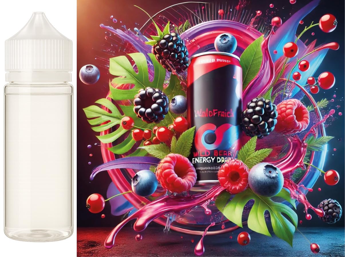 Energy Drink leśne owoce aromat koncentrat – Wegański – Sasami – 100ml