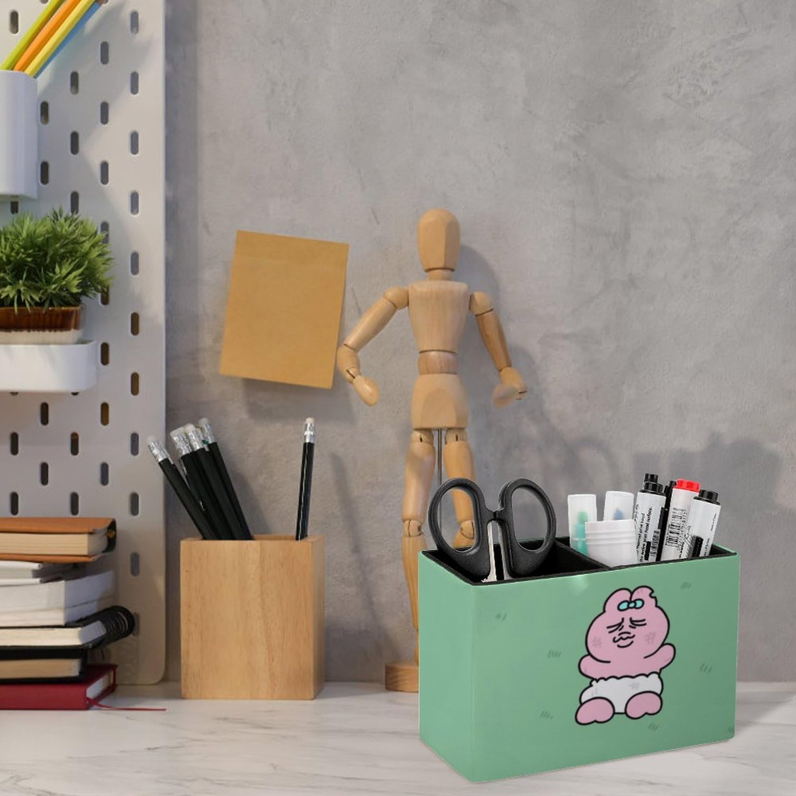 Amazon | [おぱんちゅうさぎ-つまずく] ペンホルダー ペン立て ペン