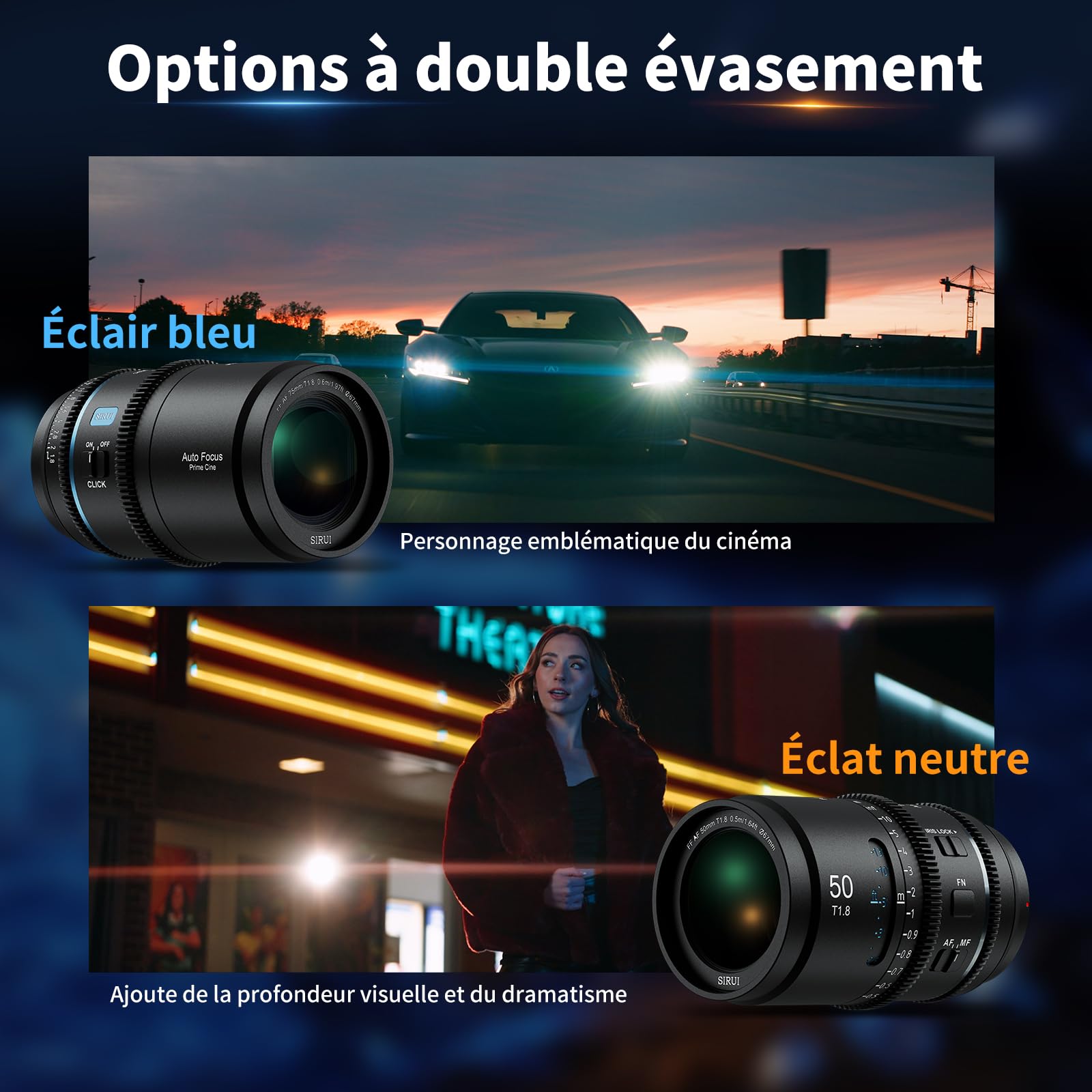 Amazon.com : SIRUI Astra 50mm 1.33X Auto Focus Full Frame