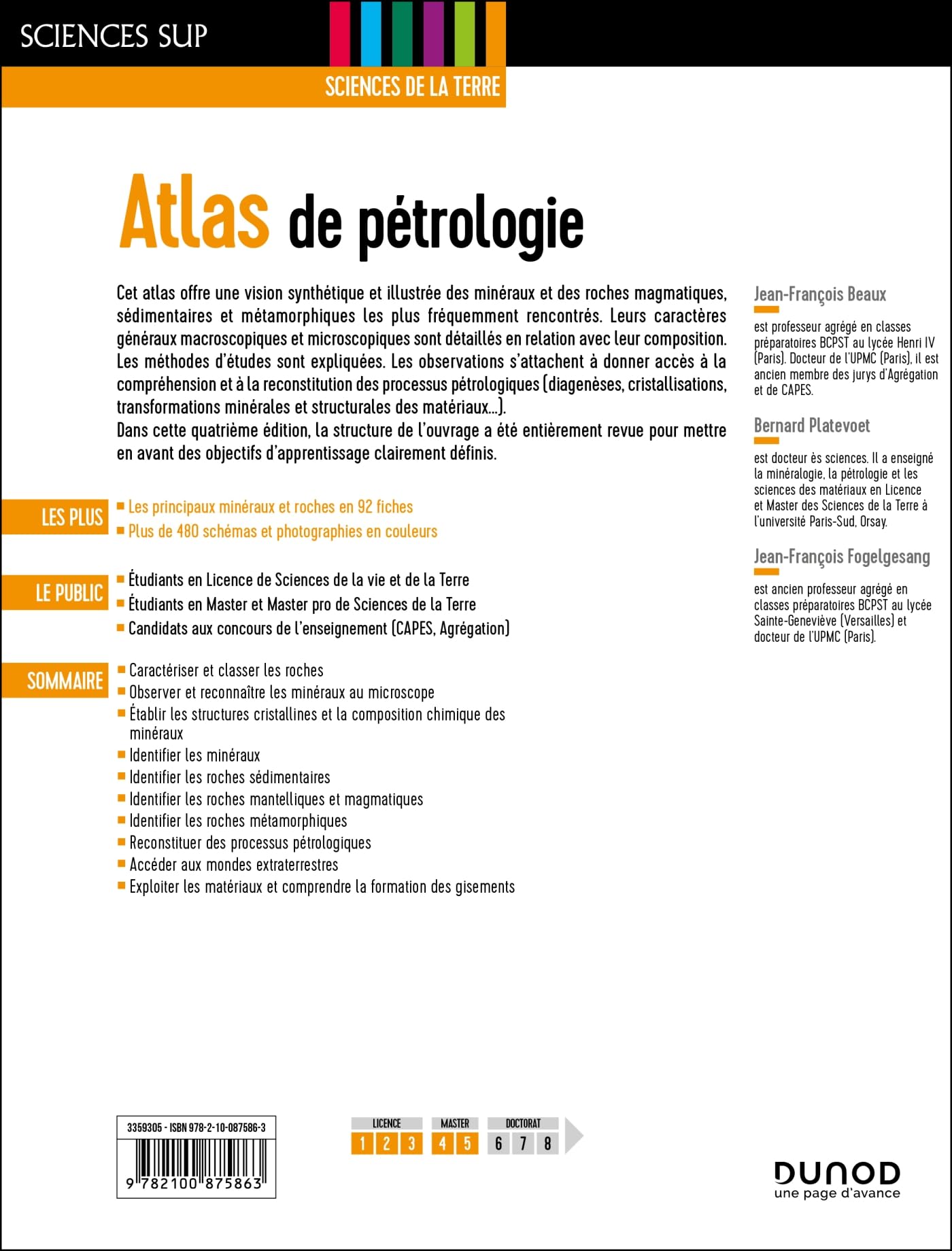Atlas de pétrologie - 4e éd.