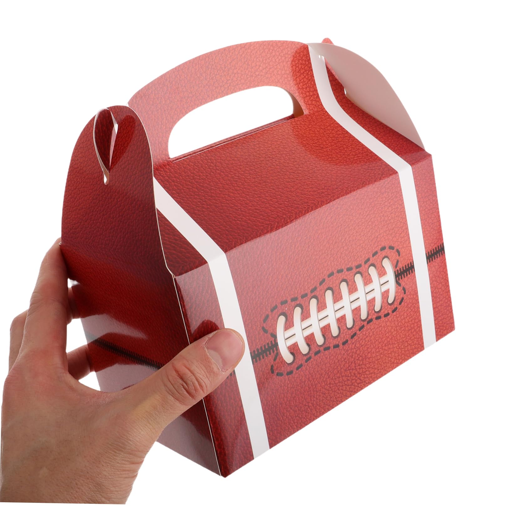 50pezzi Scatole Di Cartone Tema Calcio Per Feste Contenitori Snack Per Eventi Sportivi Scatole Porta Dolci Per Compleanni e Shower Facili Da Trasportare e Resistente