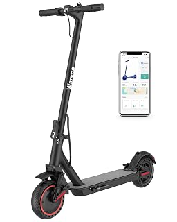 Electric Scooter, 500W Powerful Motor, 19-31 Miles Range, 10" Tires, 22Mph Max Speed, Commuting Electric Scooter with Cruise Control, Foldable E-Scooter with Dual Braking System for Adults and Teens - Amazon product rated Grade A