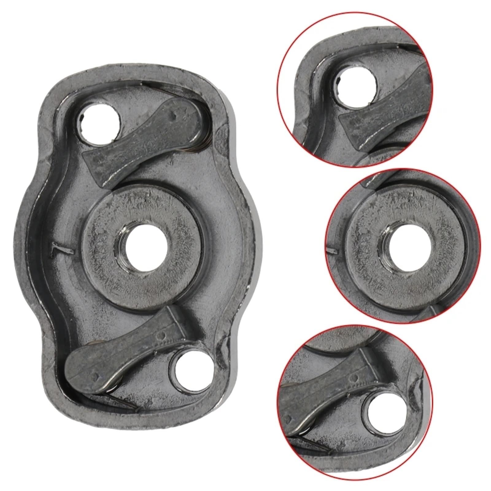Compatible con 140 cortacésped, Piezas de Repuesto de polea de Copa de Arranque, Placa de Engranaje de trinquete, polea de trinquete for Arranque de Retroceso